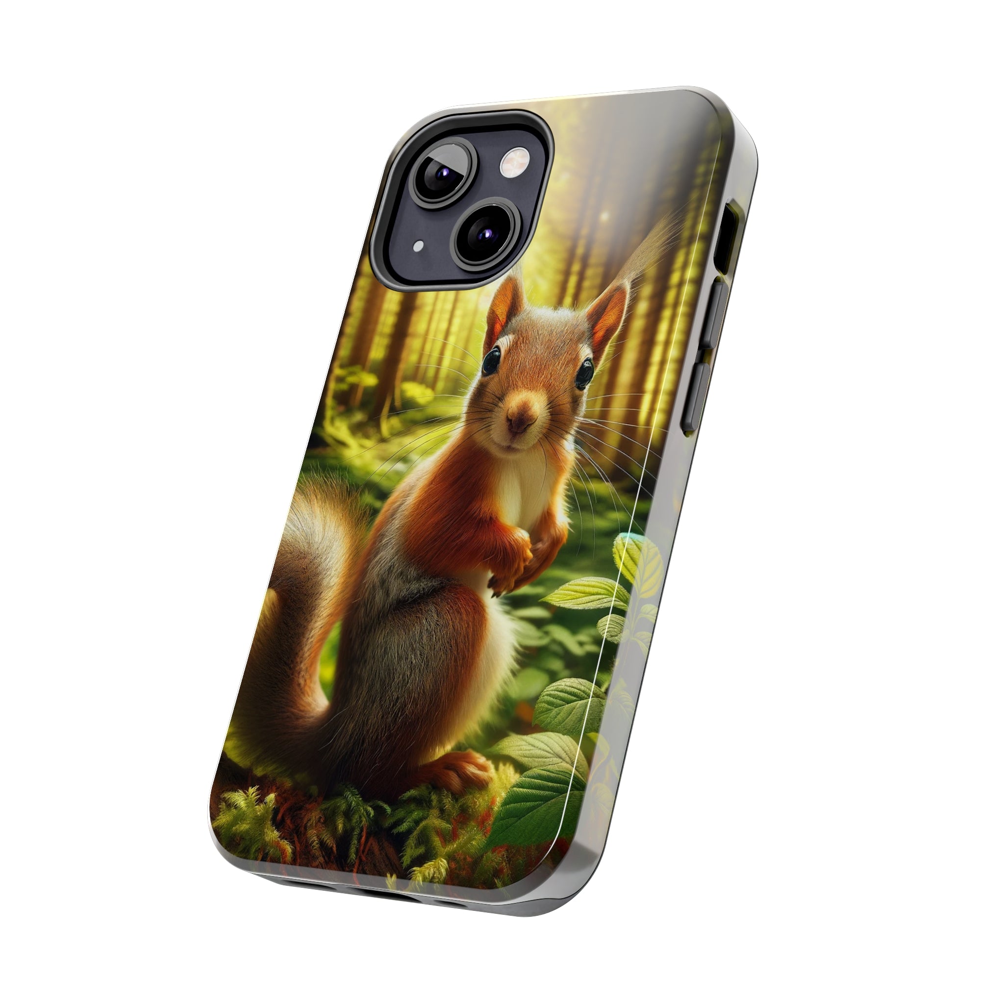 Curious squirrel - Tough Phone Case