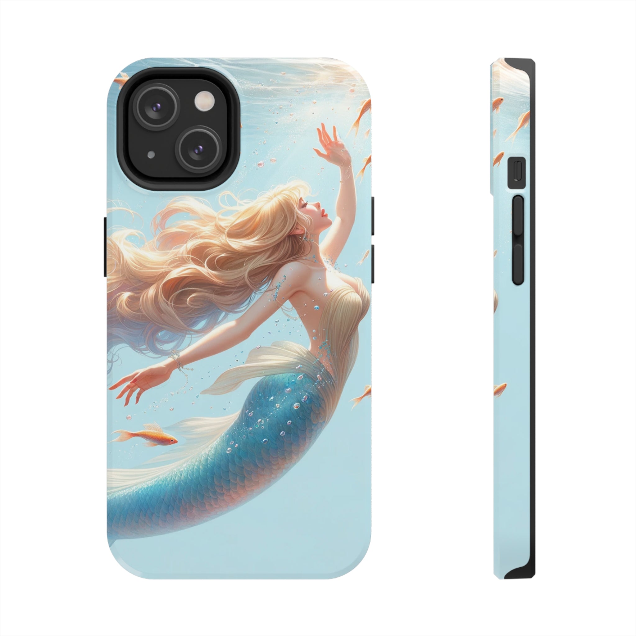 Blond mermaid - Tough Phone Case