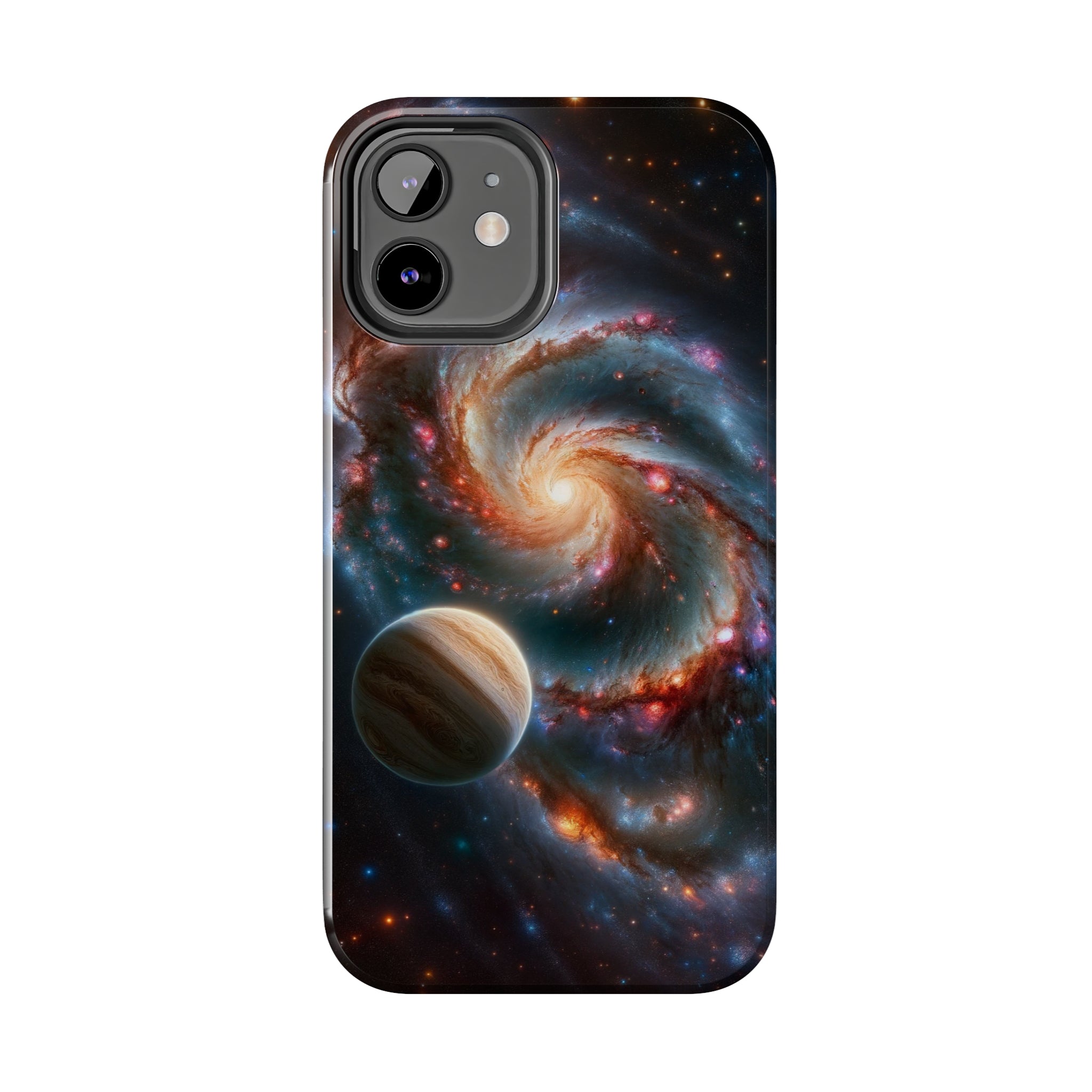 Yellow planet and wormhole - Tough Phone Case