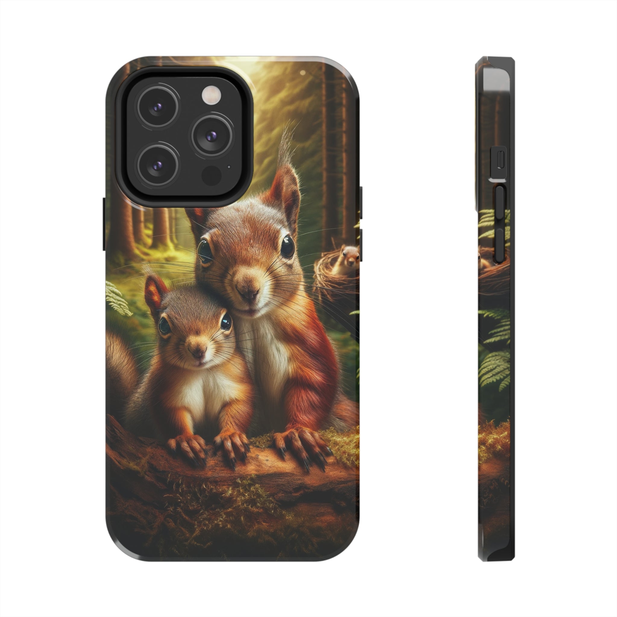 Two squirrels - Tough Phone Case