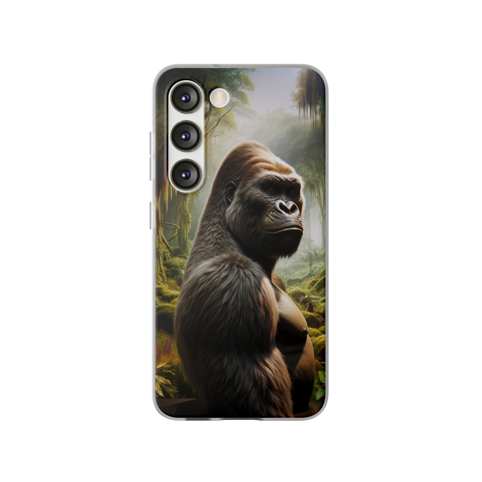 Curious Gorilla - Flexi Case (for Samsung only)