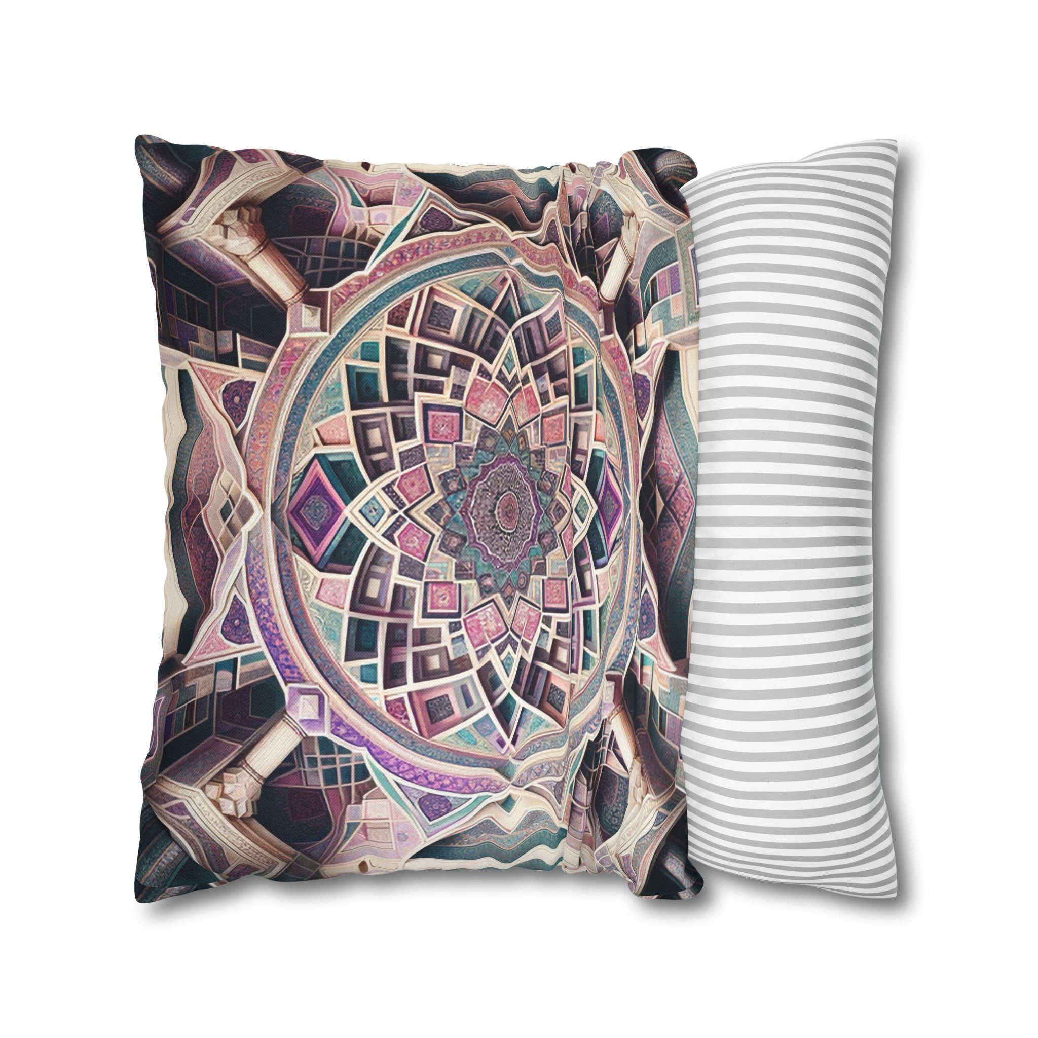 Persian Art 6 - Polyester Square Pillowcase