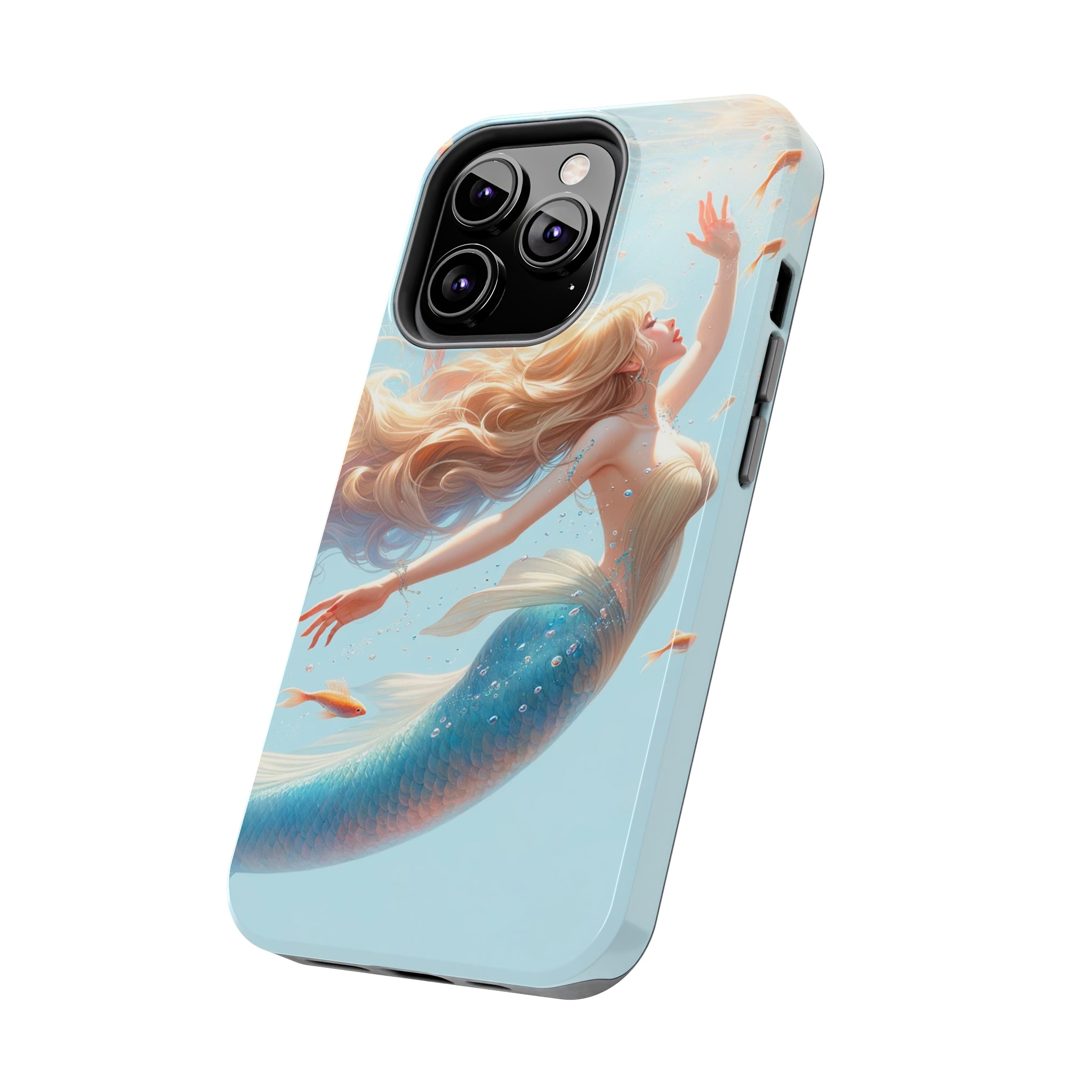 Blond mermaid - Tough Phone Case