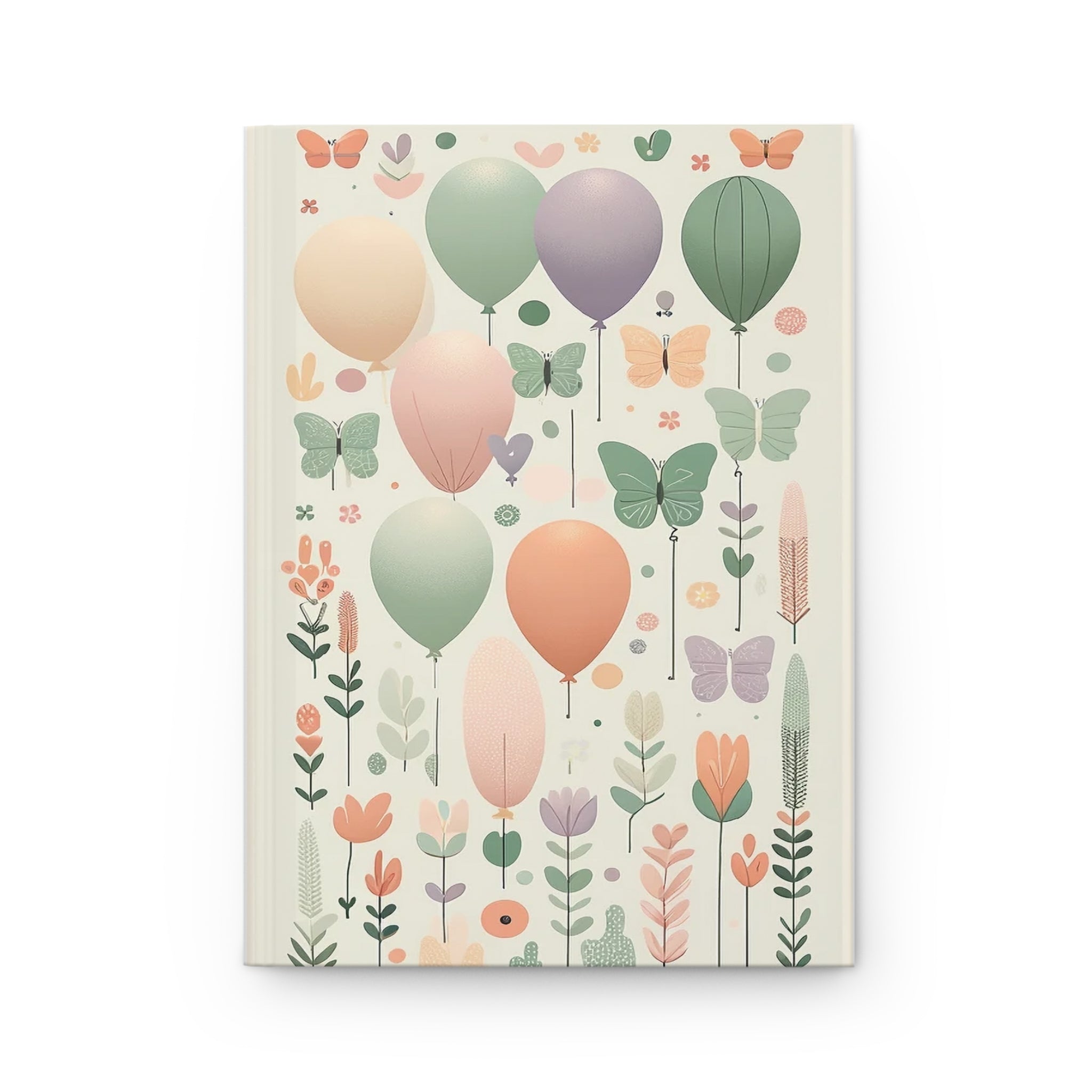 Butterflies and balloons 2 - Hardcover Notebook