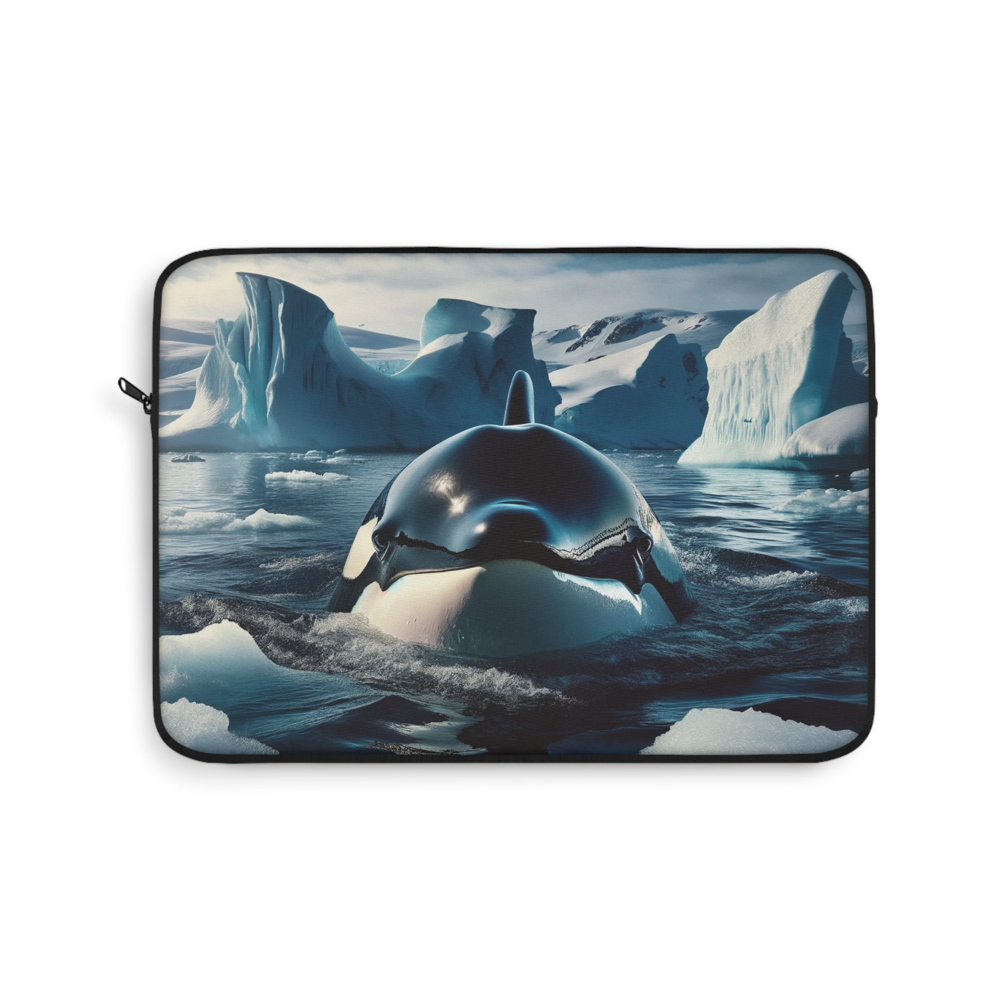 An Orca coming to the surface - Laptop Sleeve