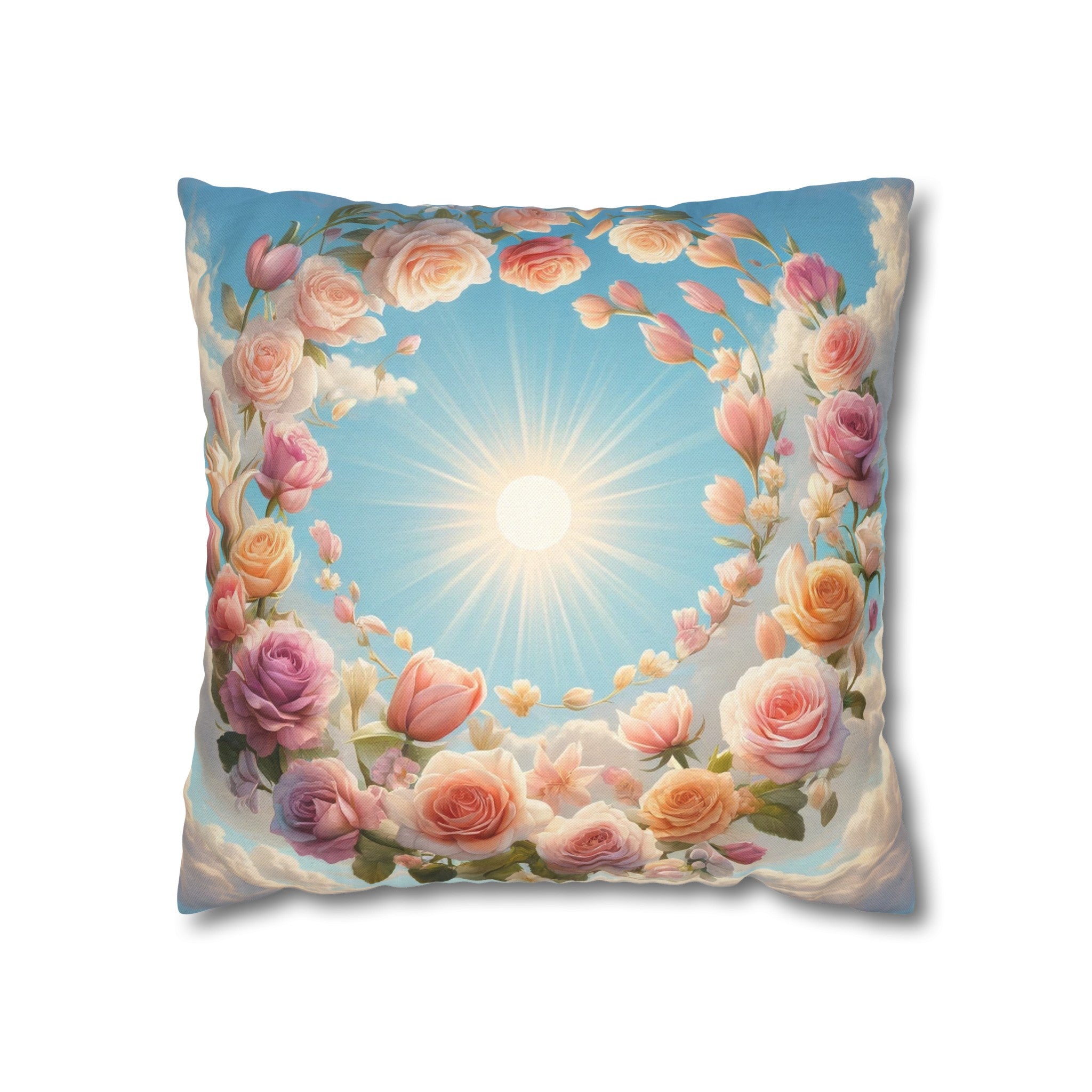 Roses (2) - Polyester Square Pillowcase