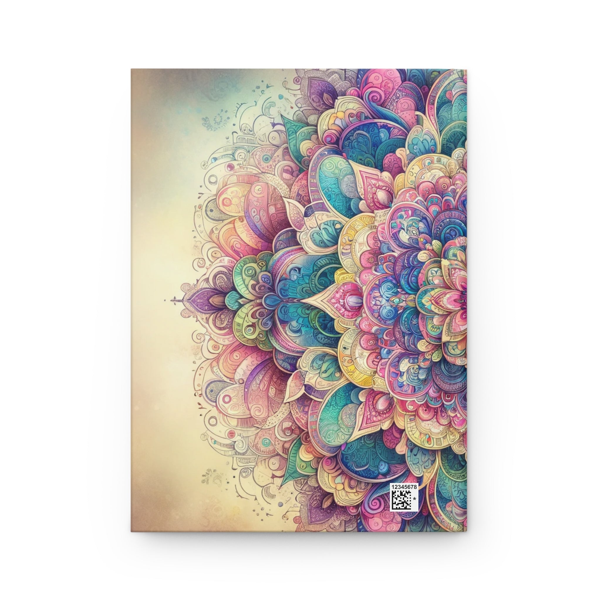 Pastel Mandala - Hardcover Notebook