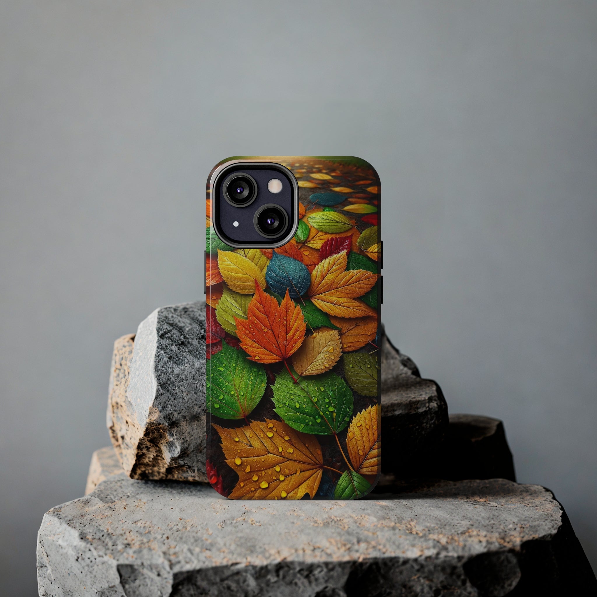 Coloured leaves - Tough Phone Case