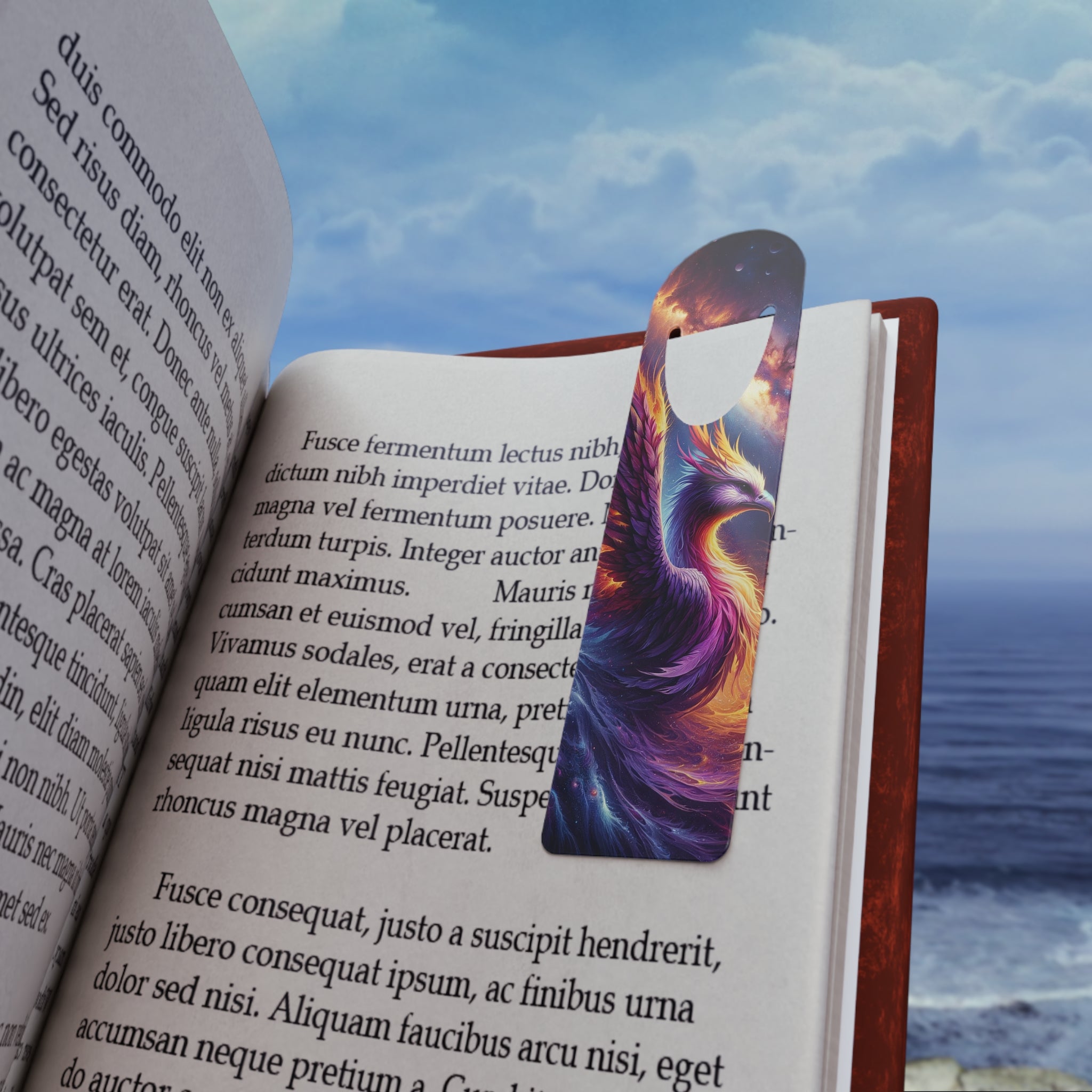 Purple Phoenix - Bookmark