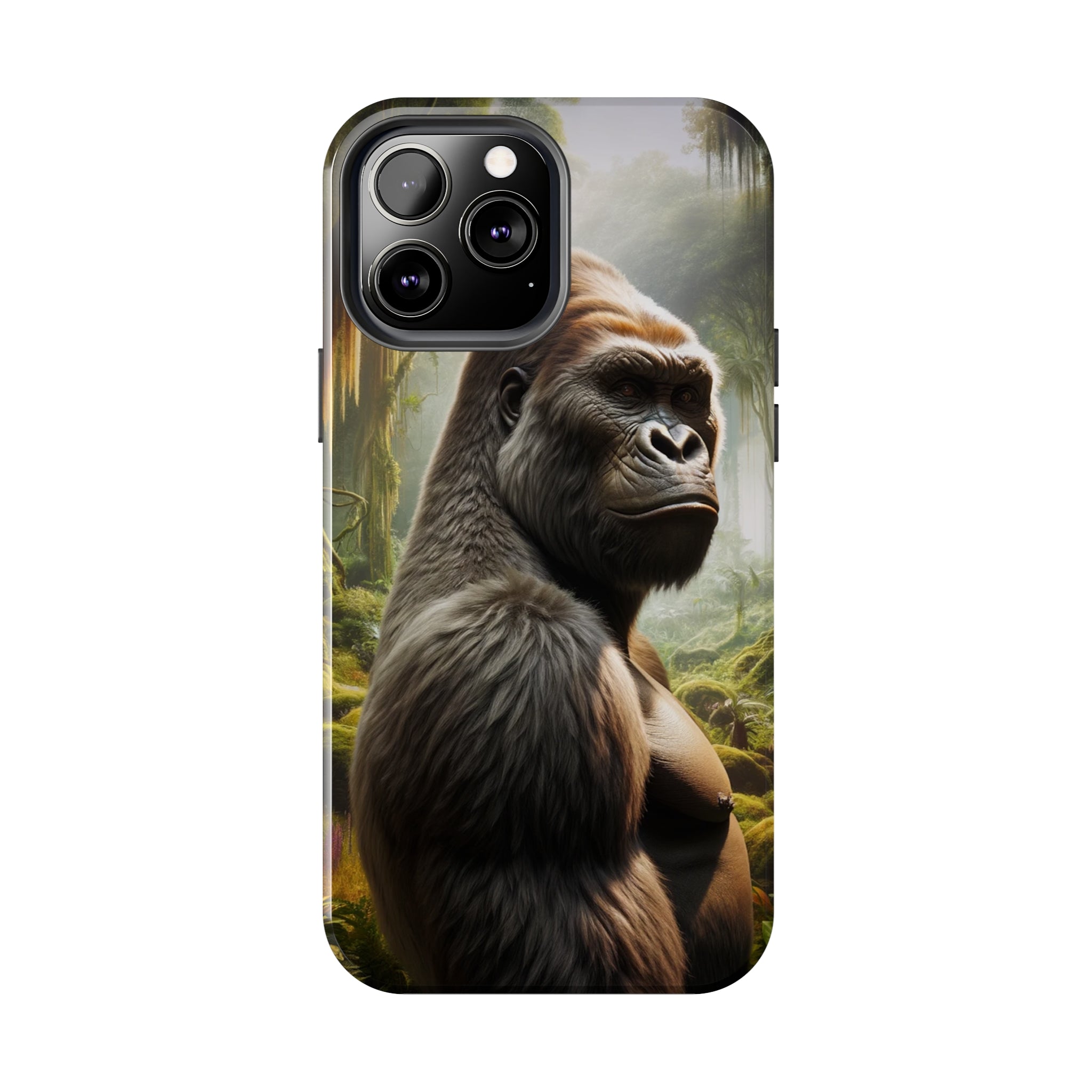 Curious gorilla - Tough Phone Case