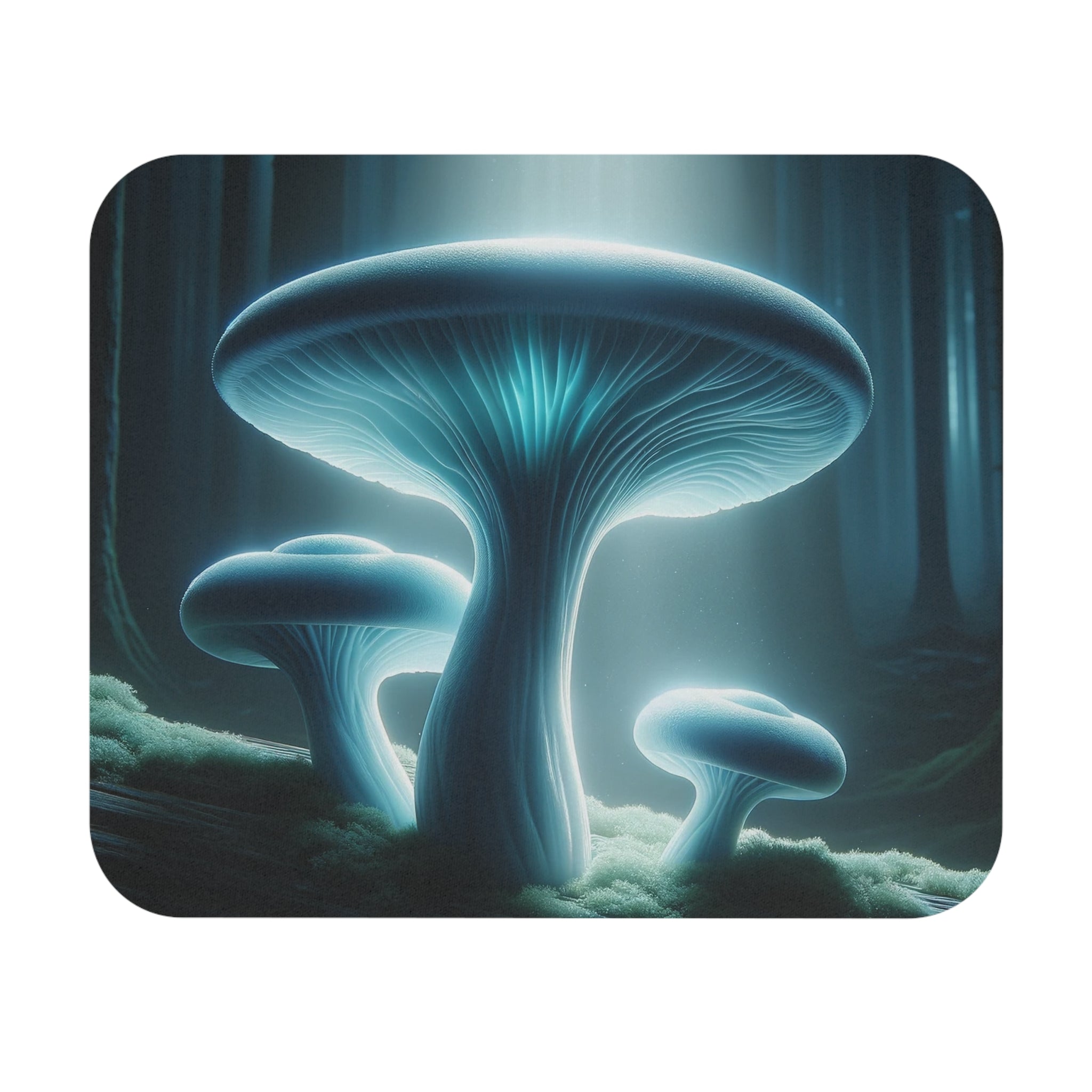 Three mushrooms - Mouse Pad (Rectangle)