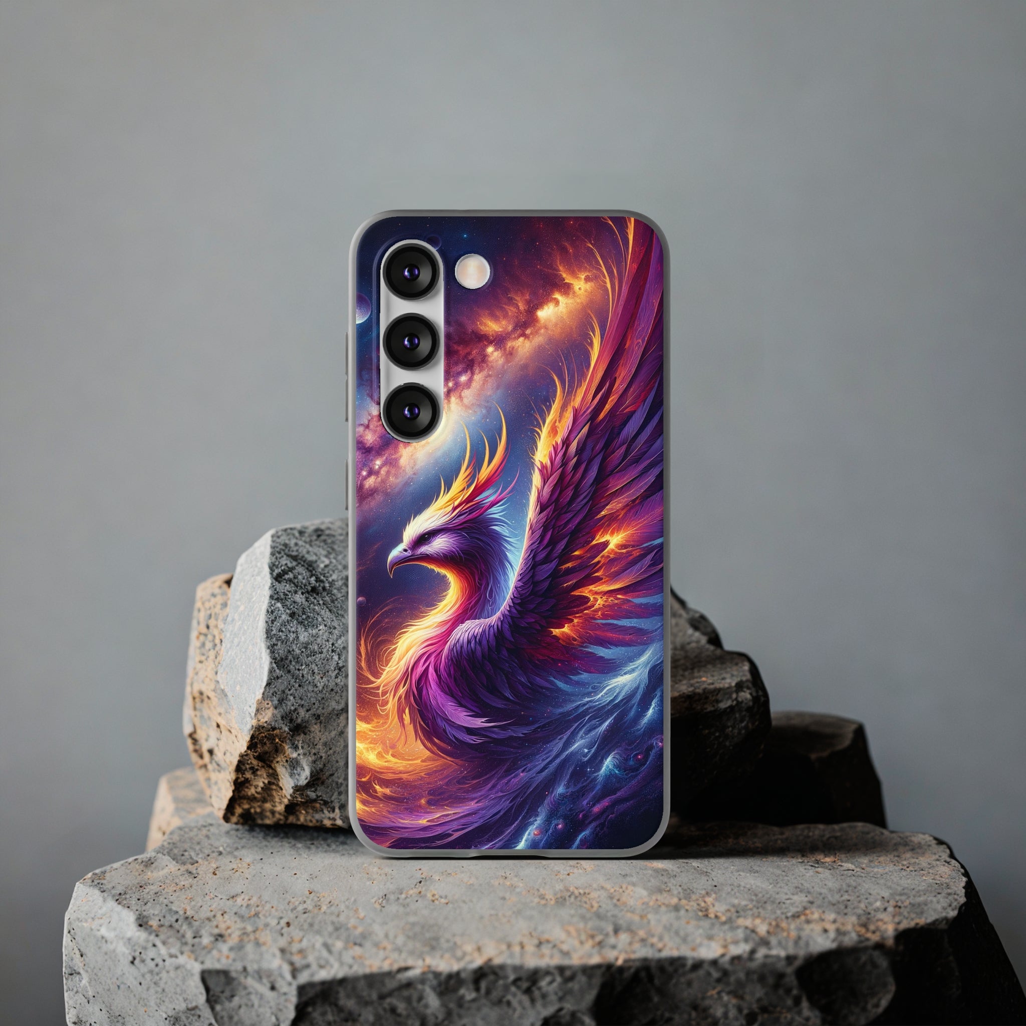 Purple Phoenix - Flexi Case (Samsung only)