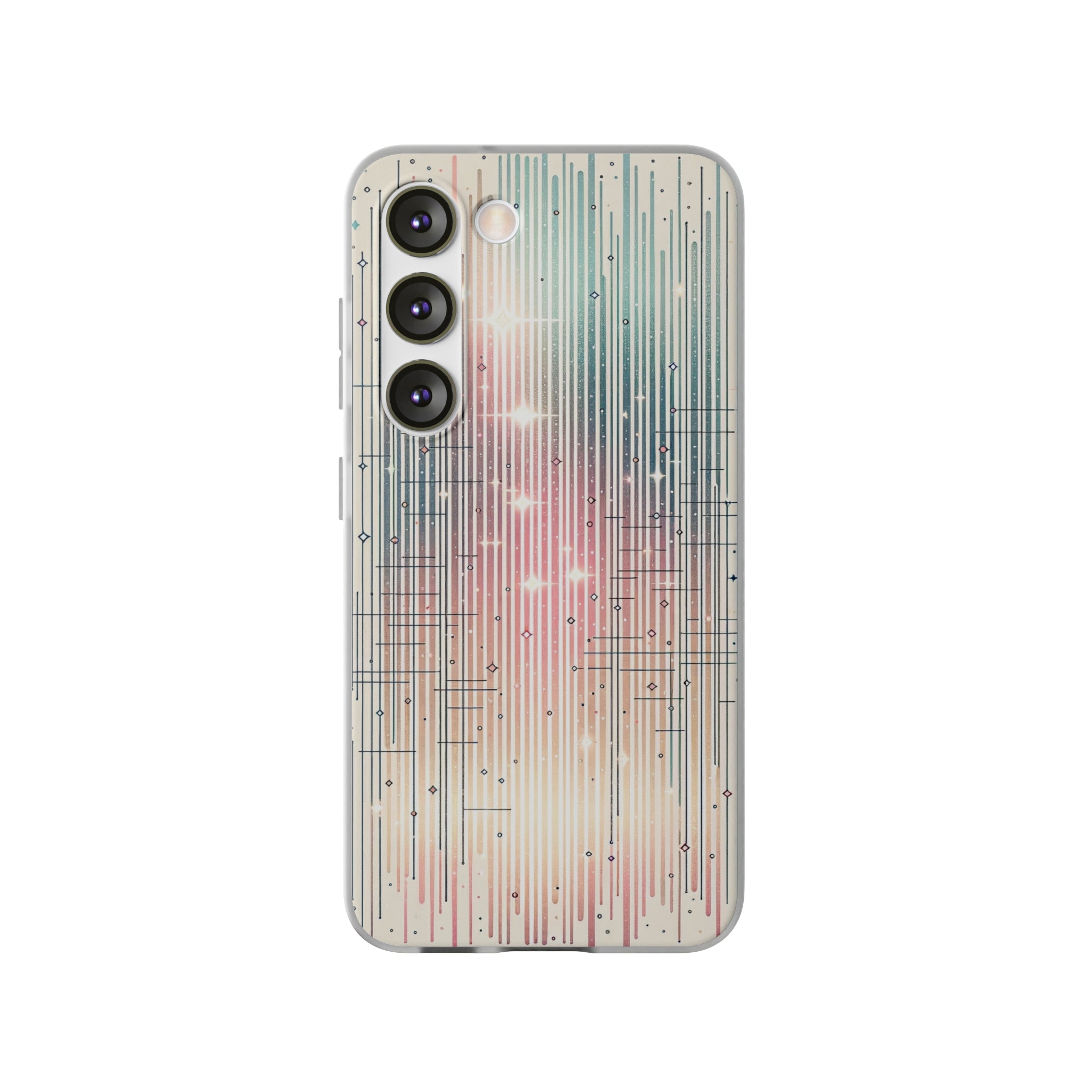 Pastel Lines- Flexi Case (Samsung only)