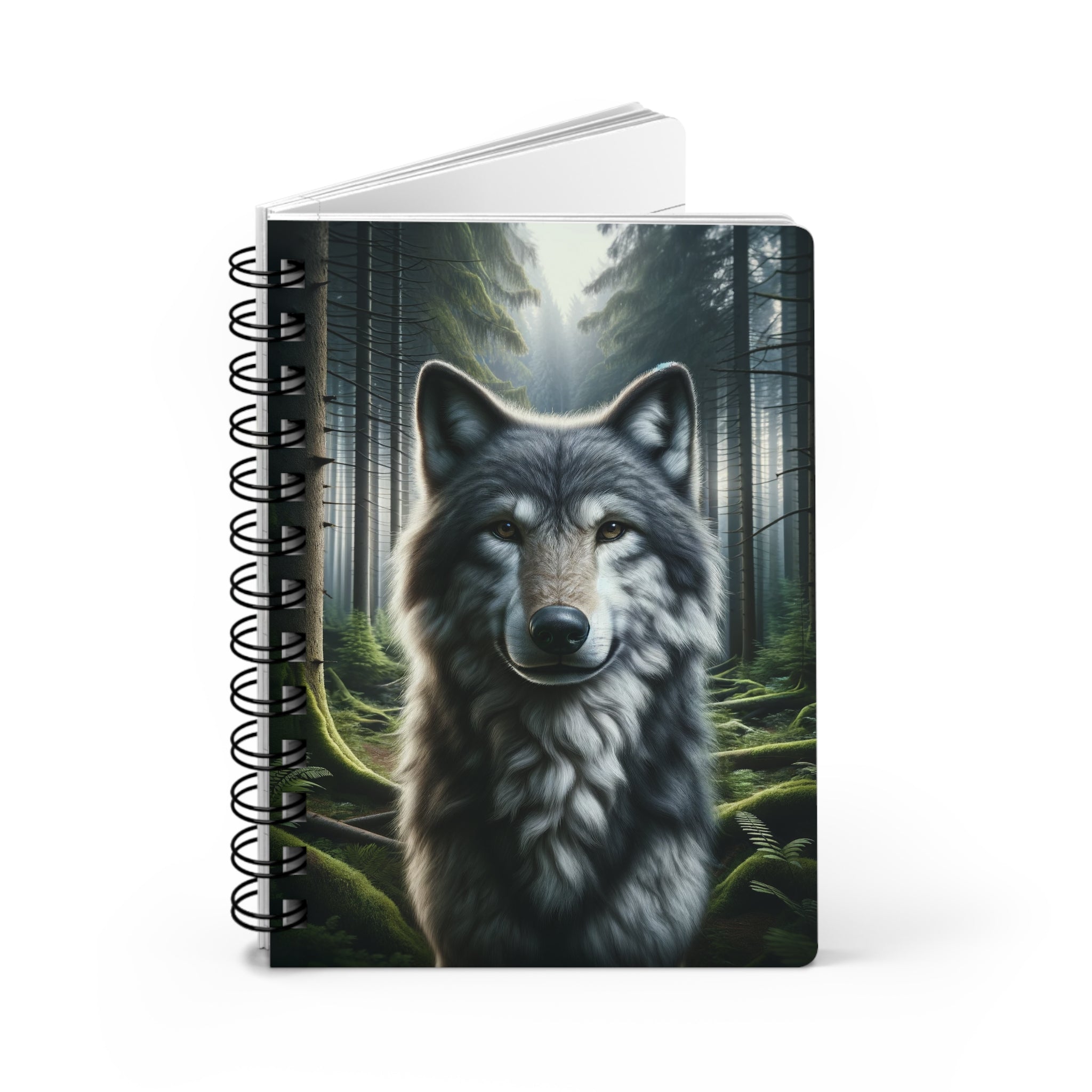 A wolf - Spiral Notebook