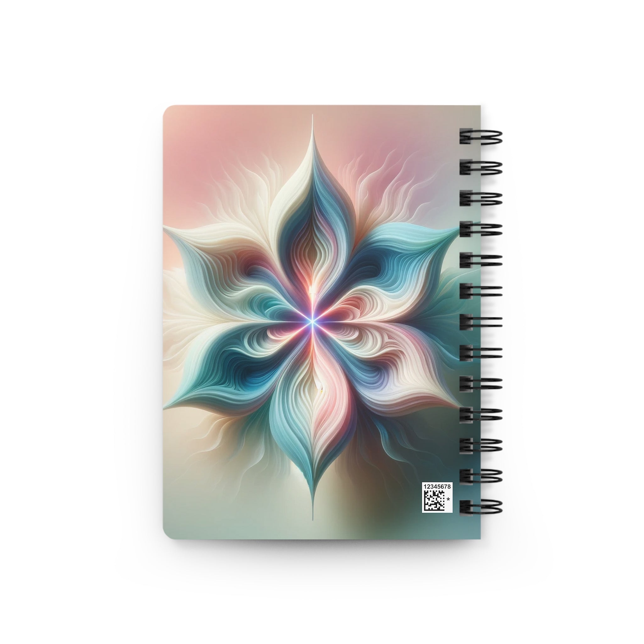 Pastel coloured star - Spiral Notebook