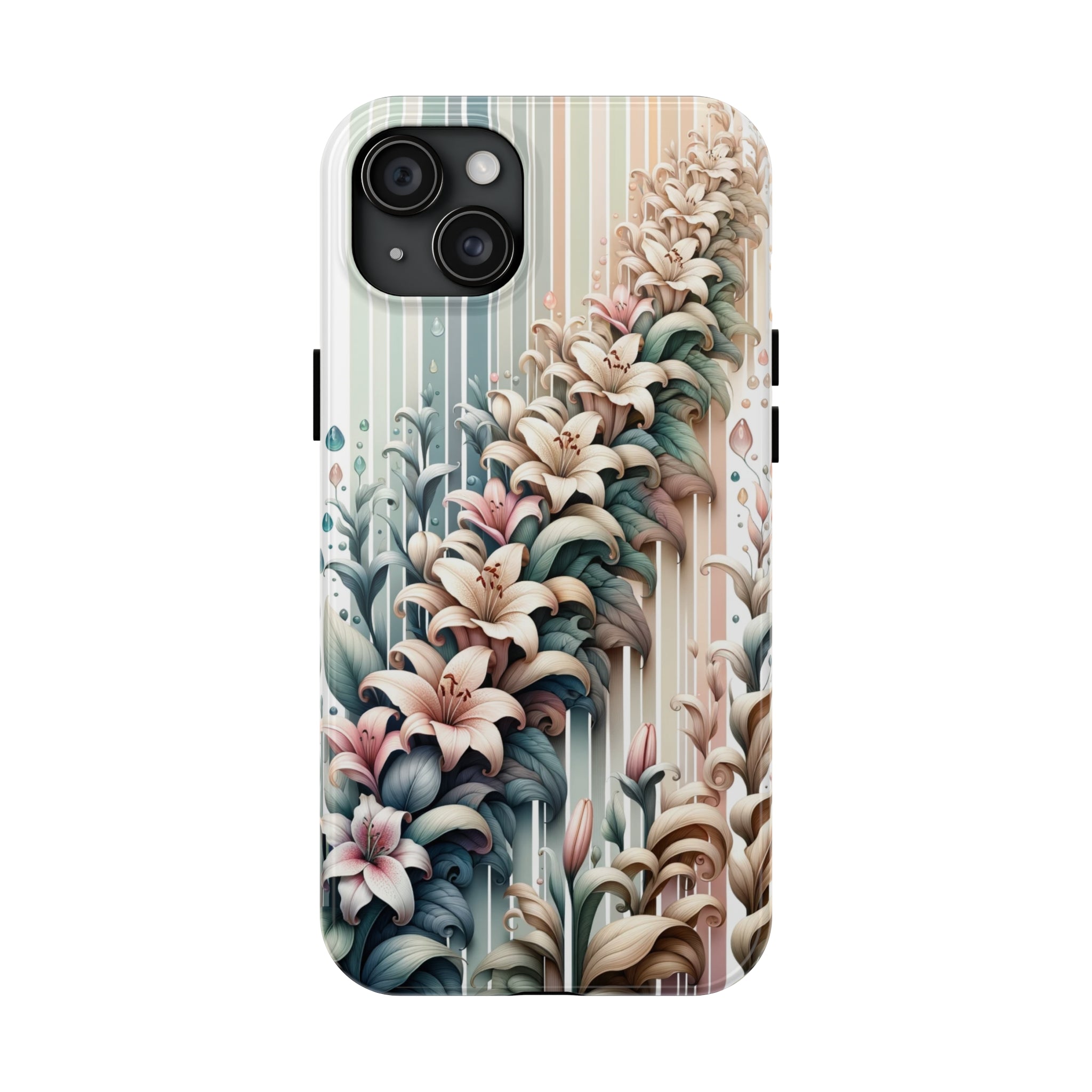 Pastel lilies - Tough Phone Case