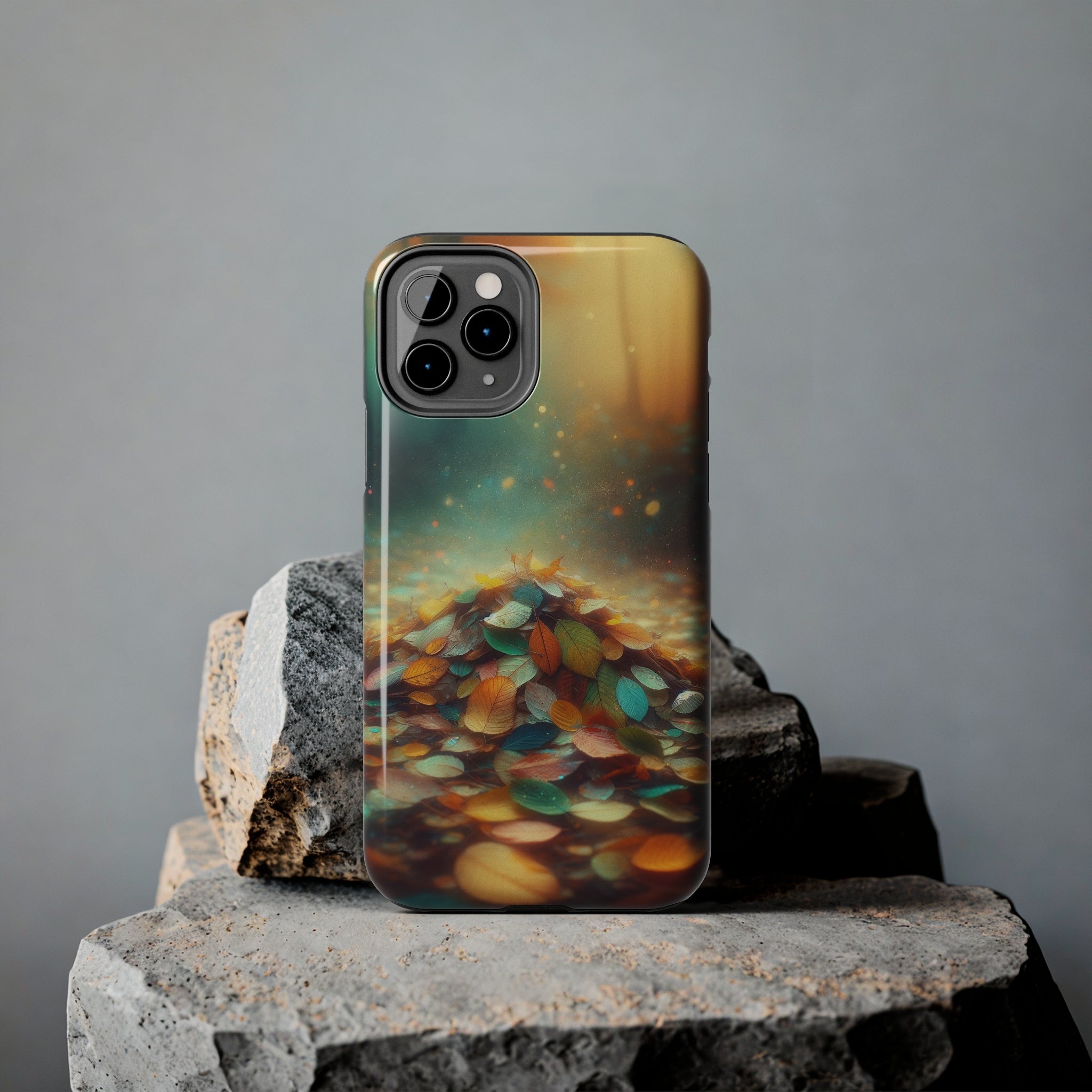 Pile of leaves - Tough Phone Case