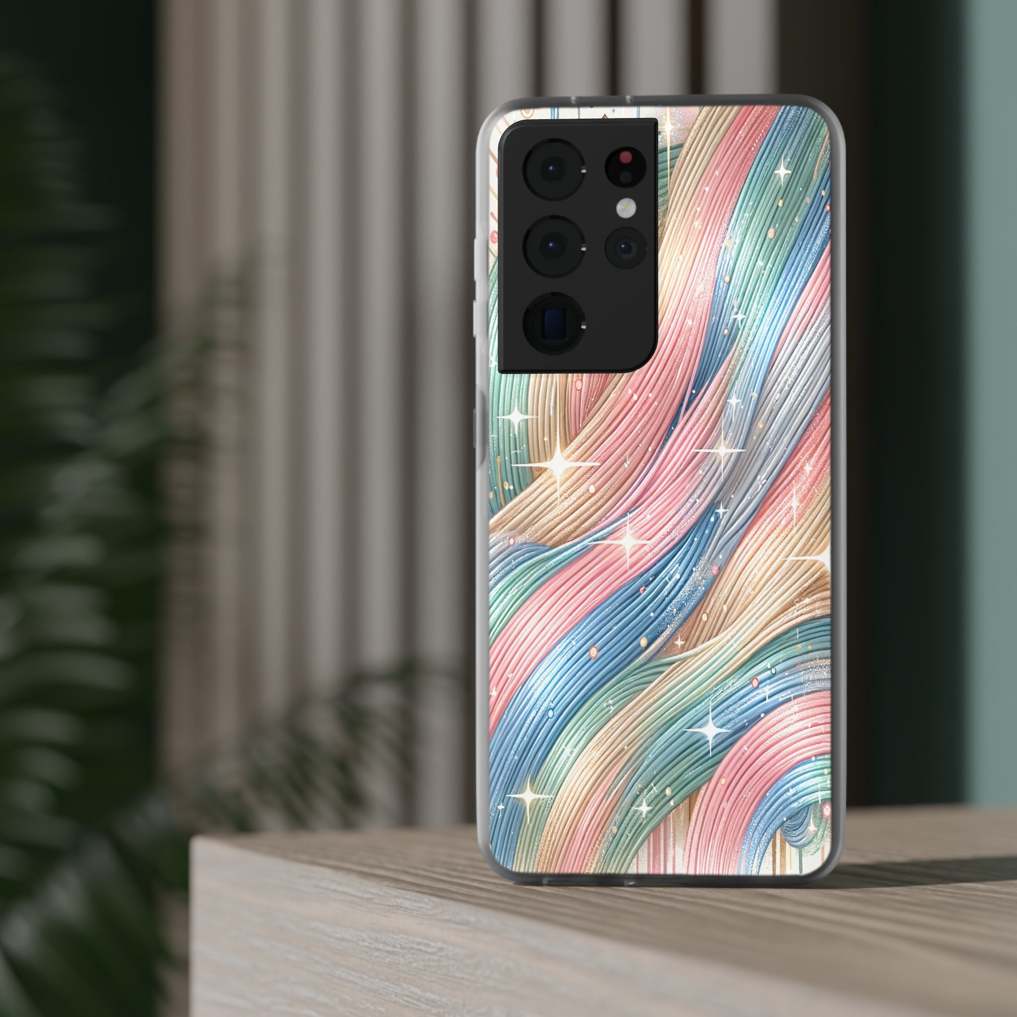 Pastel strokes - Flexi Case (Samsung only)