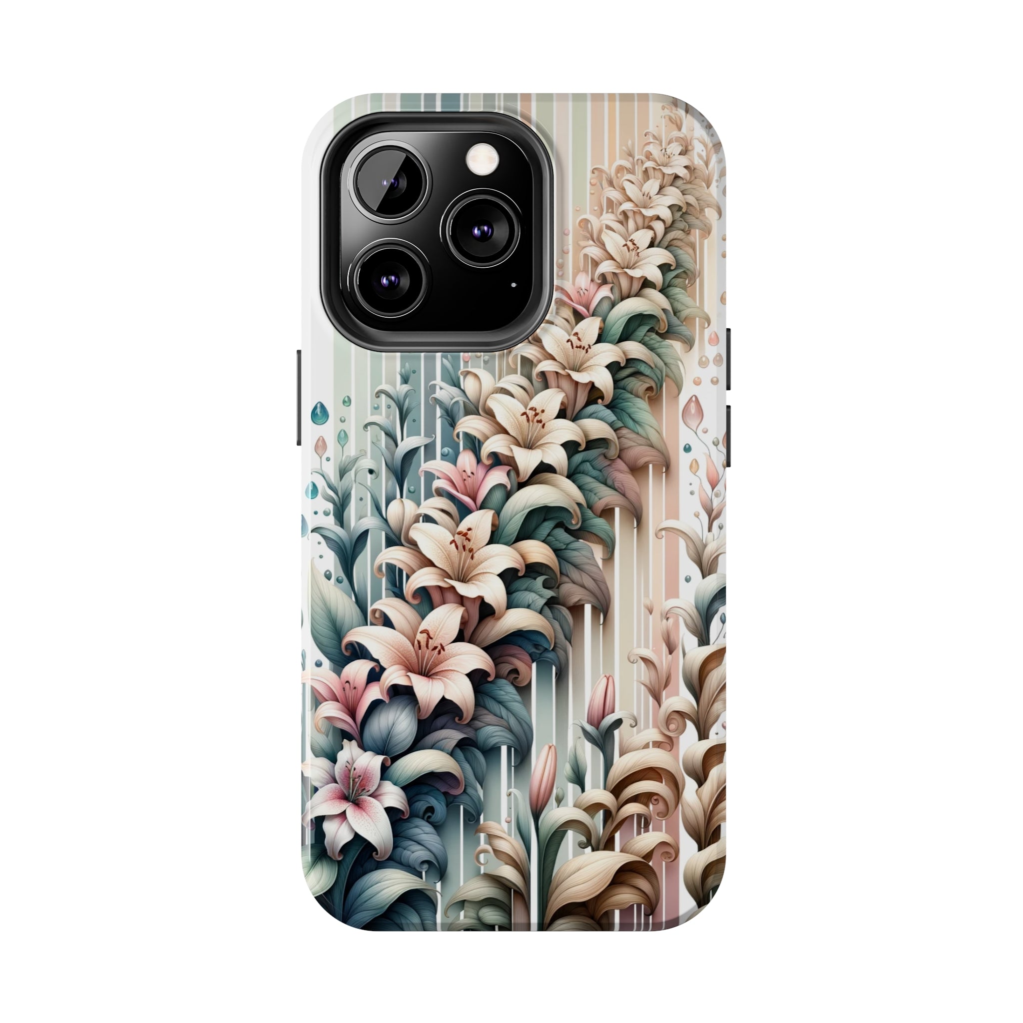 Pastel lilies - Tough Phone Case