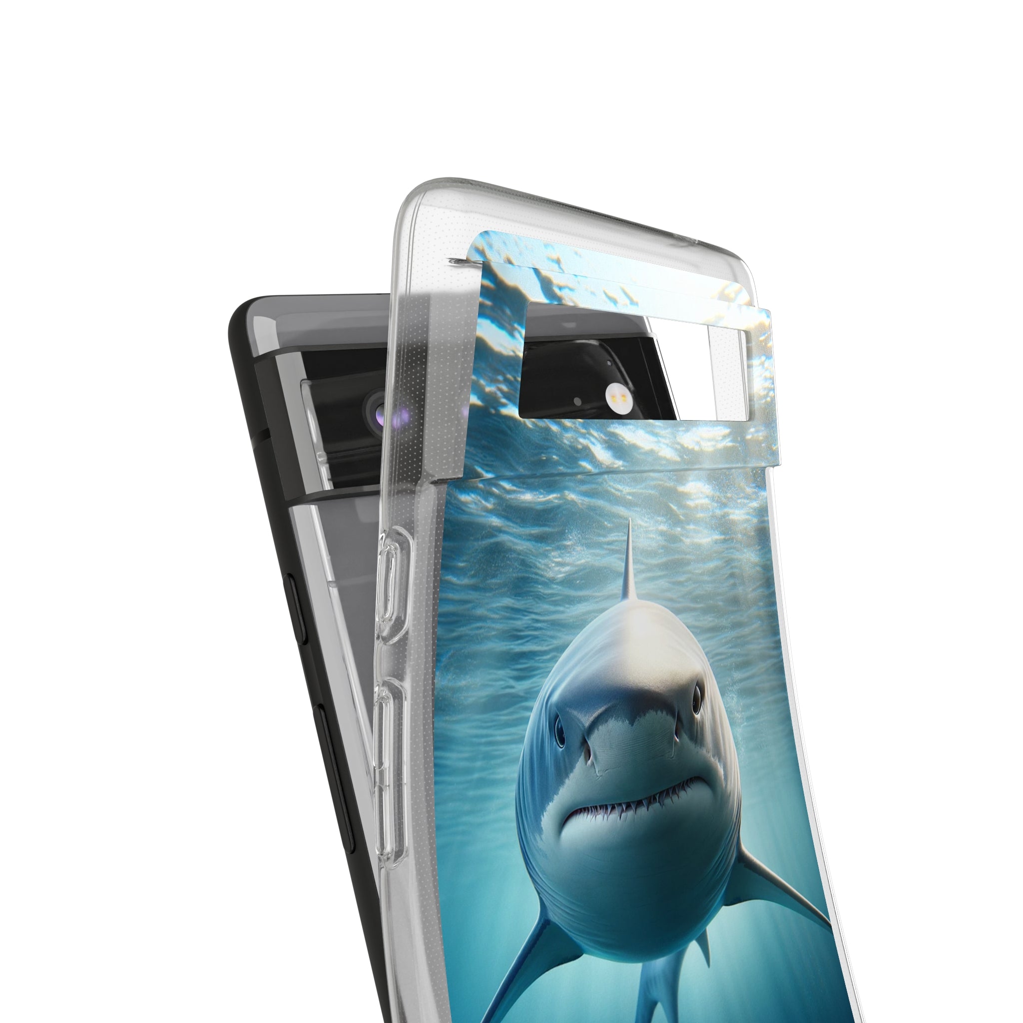 Curious Shark - Soft Phone Case