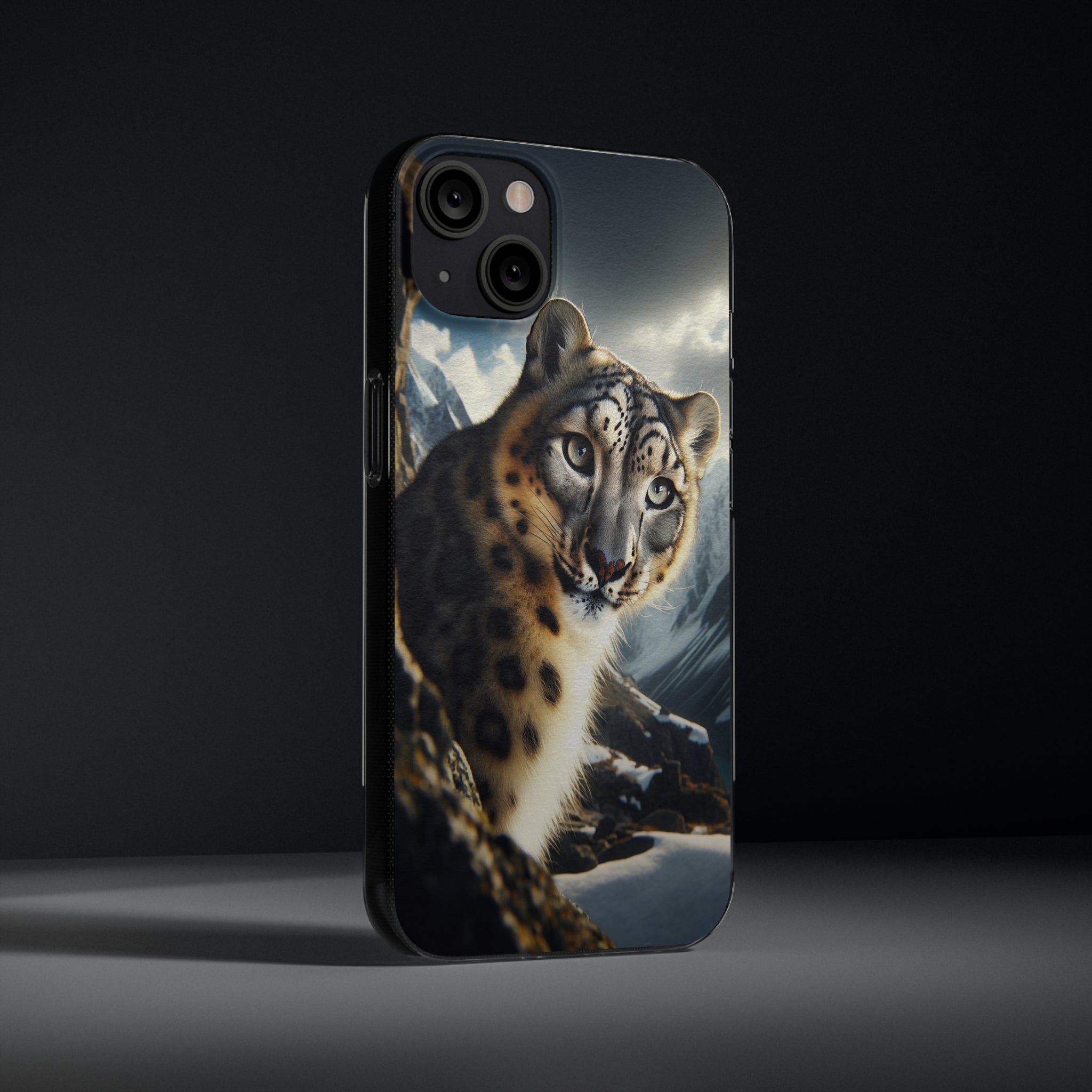 Snow Leopard - Soft Phone Case