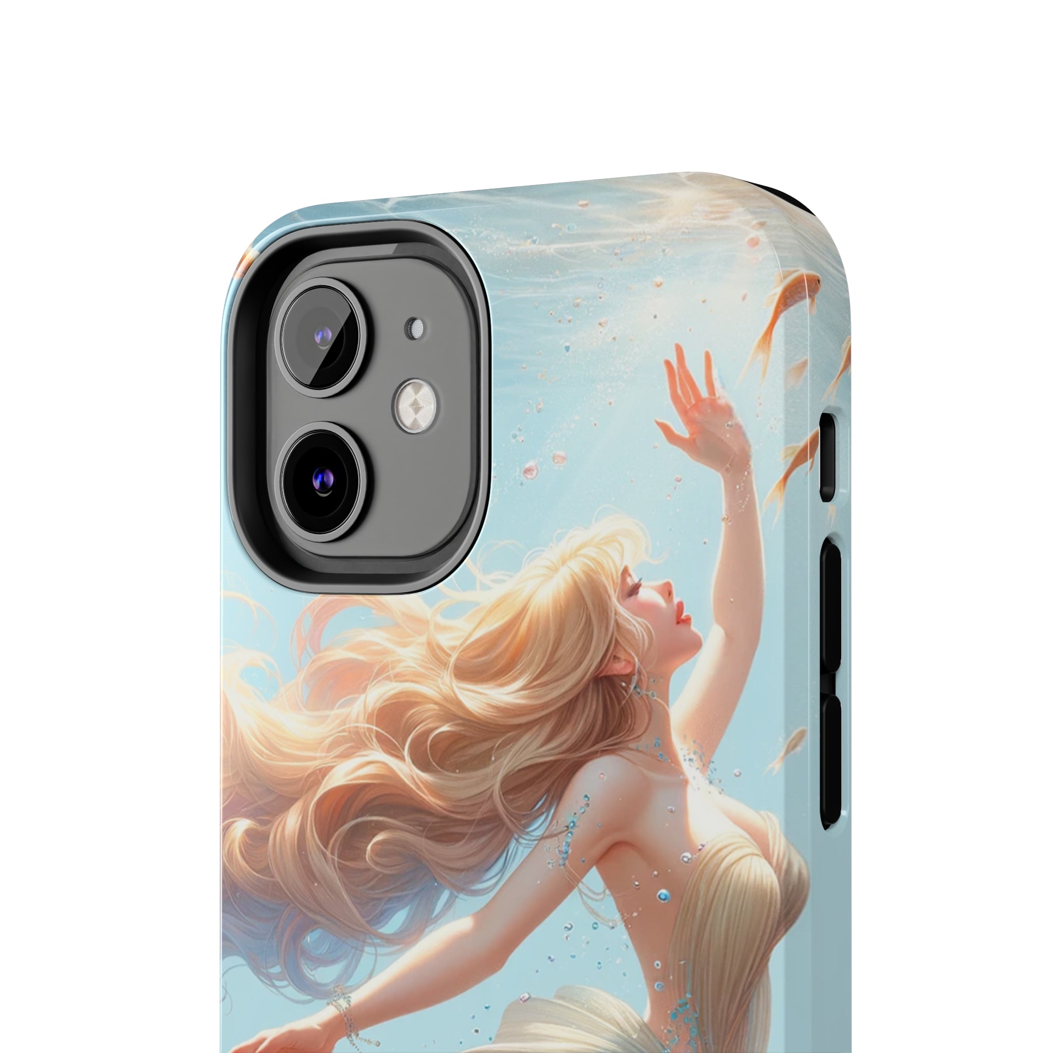 Blond mermaid - Tough Phone Case