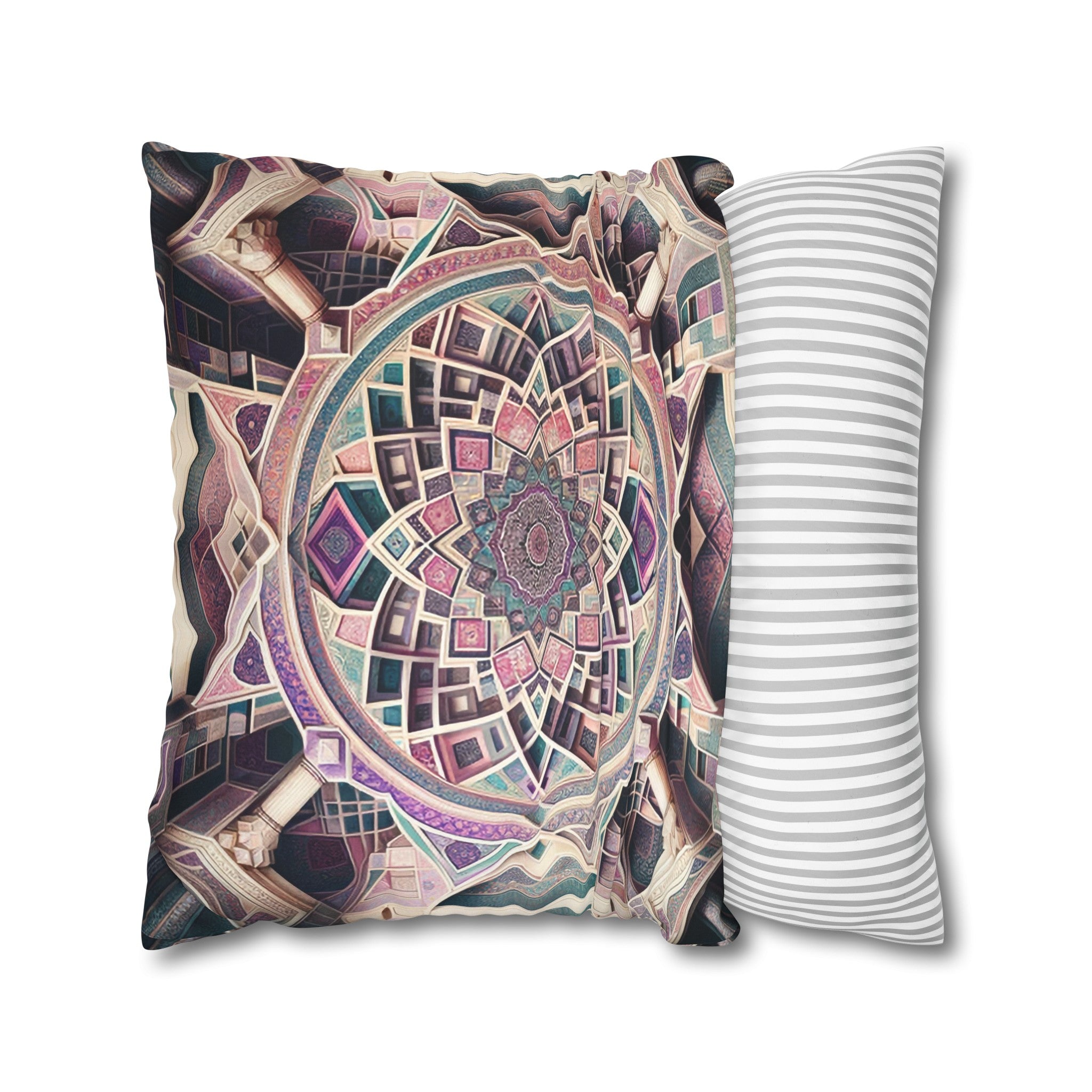 Persian Art (6) - Suede Square Pillowcase