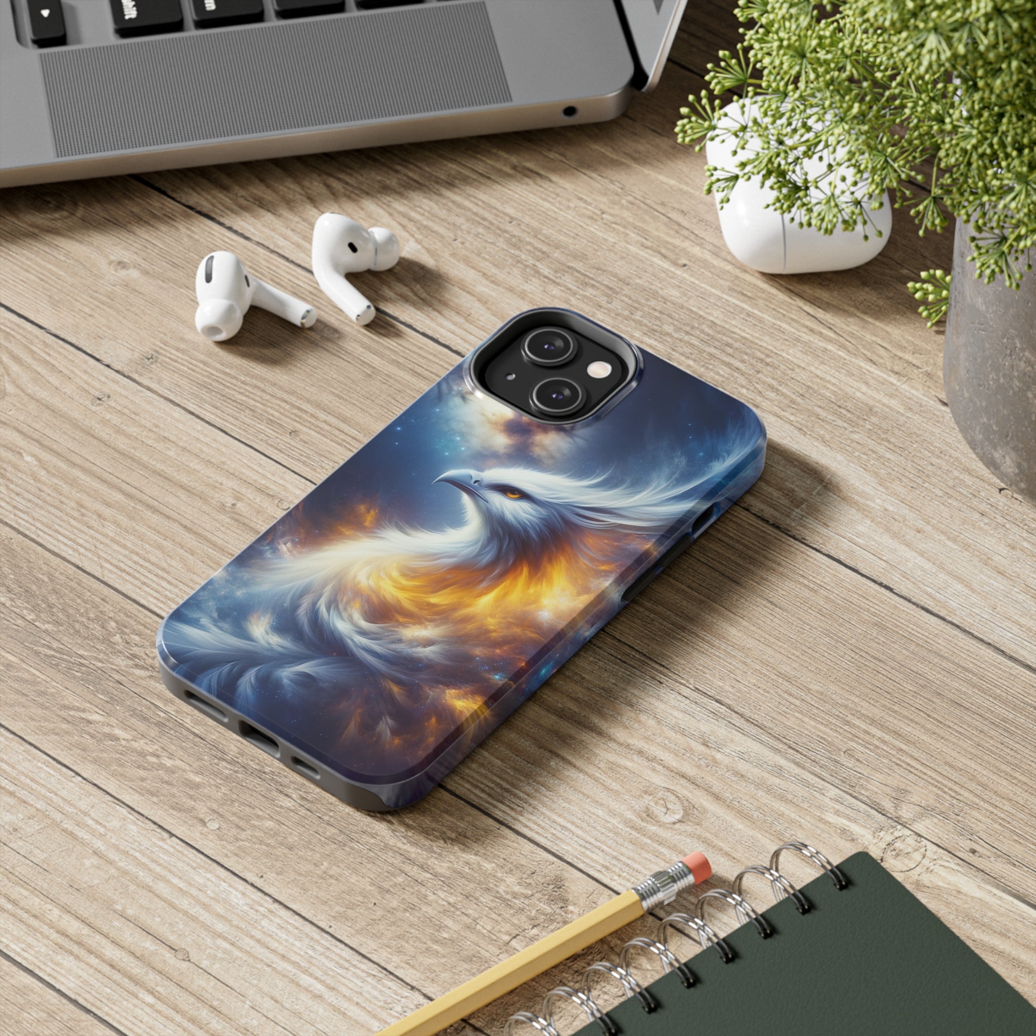 White Phoenix - Tough Phone Case