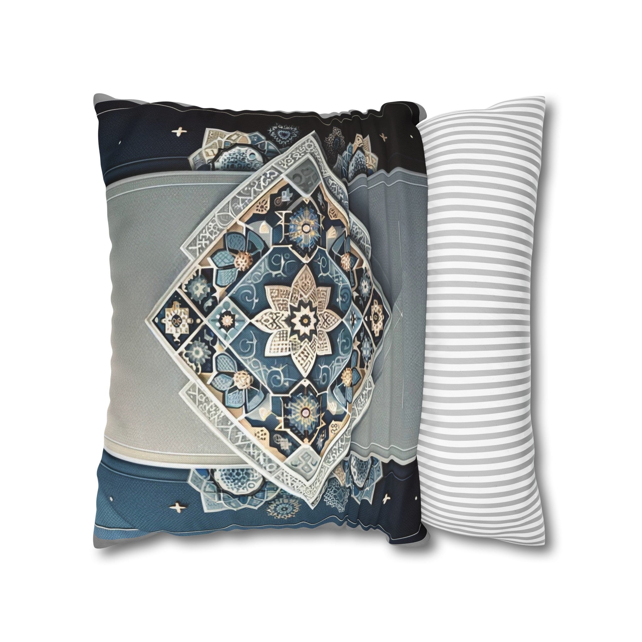 Islamic Art 7 - Polyester Square Pillowcase