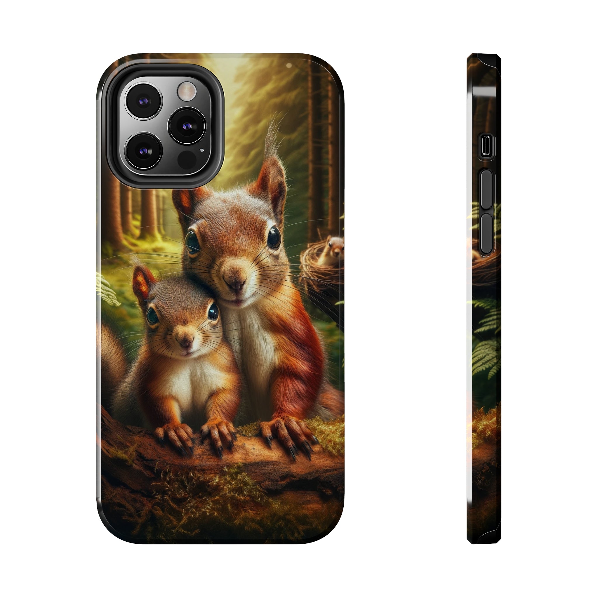 Two squirrels - Tough Phone Case