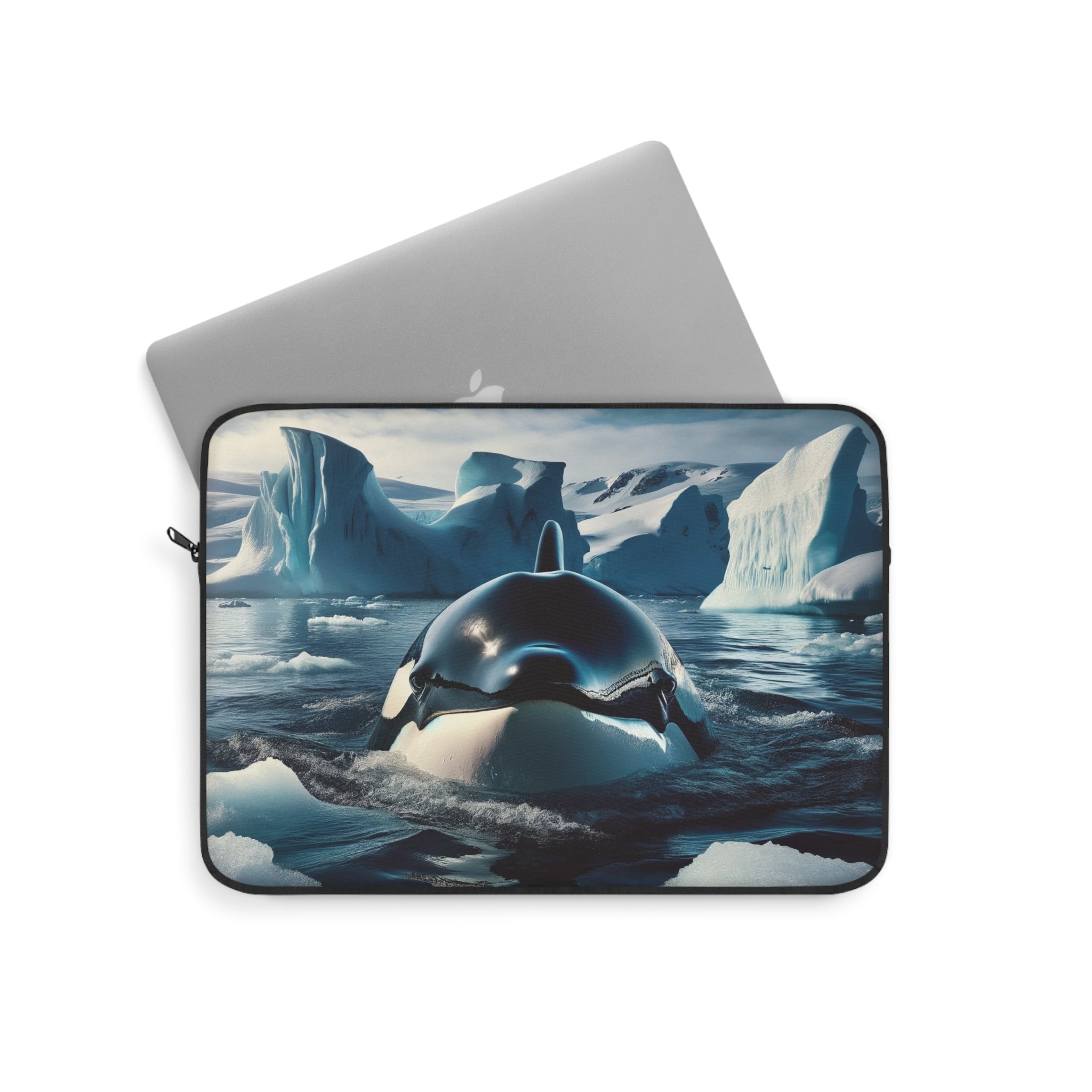 An Orca coming to the surface - Laptop Sleeve