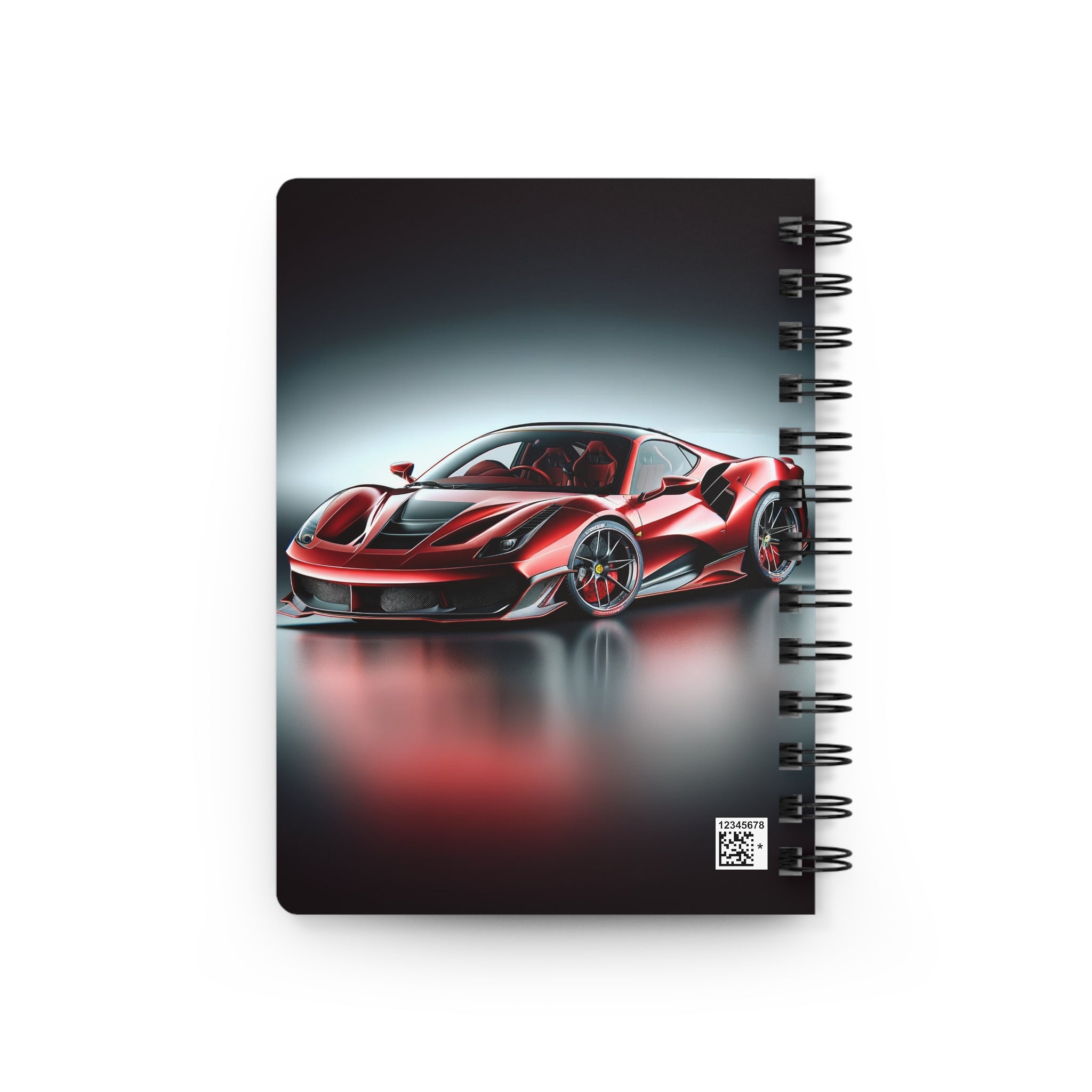 Red car - Spiral Notebook