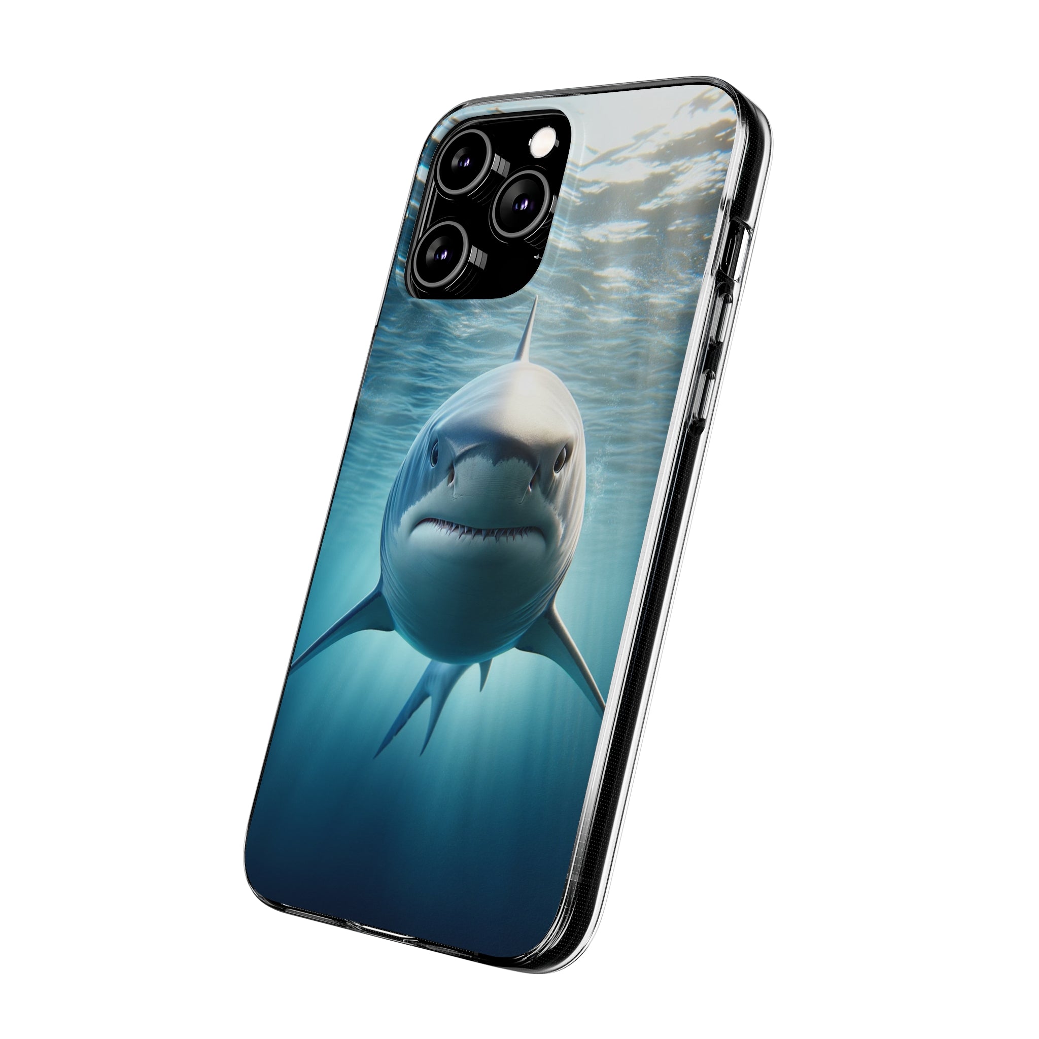 Curious Shark - Soft Phone Case