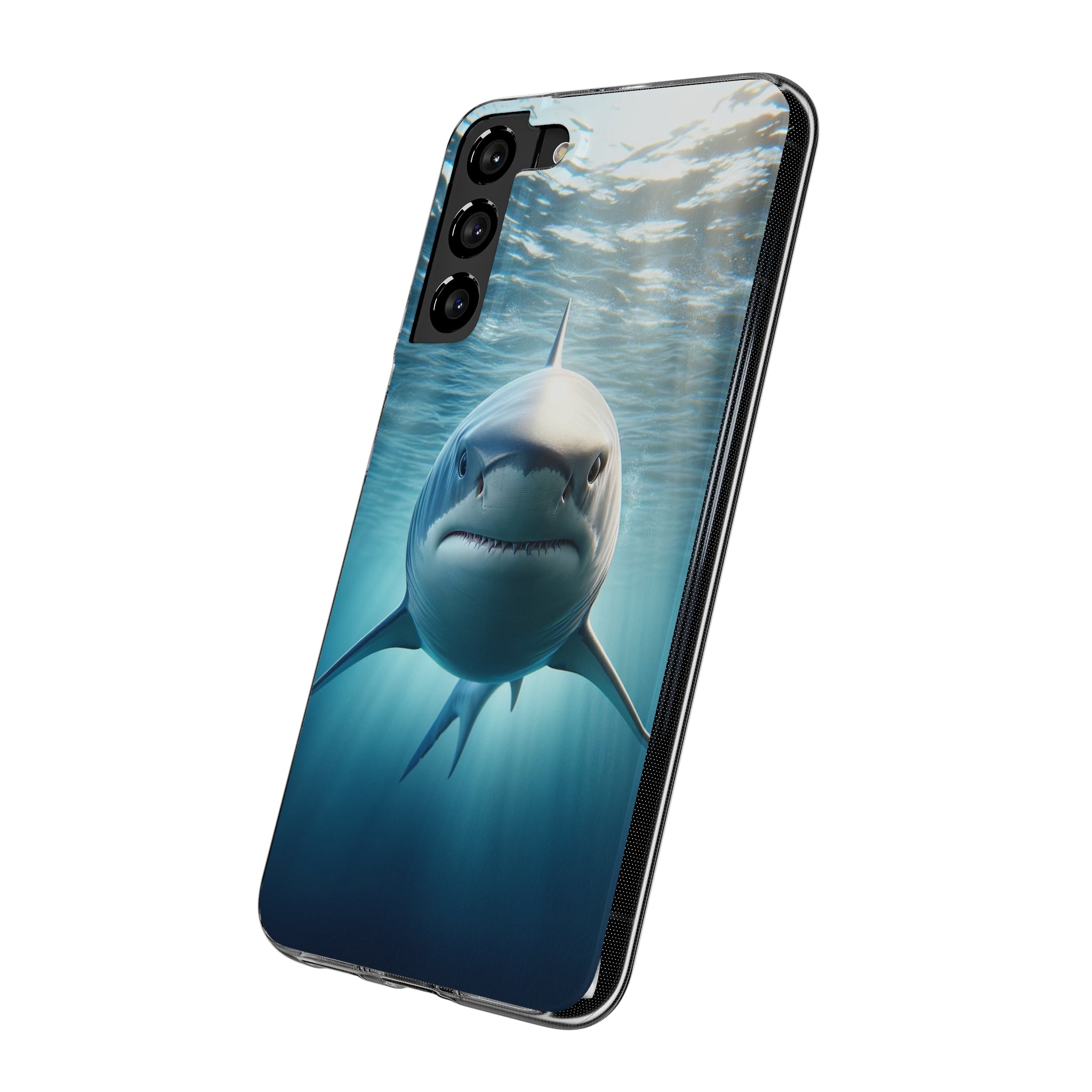 Curious Shark - Soft Phone Case