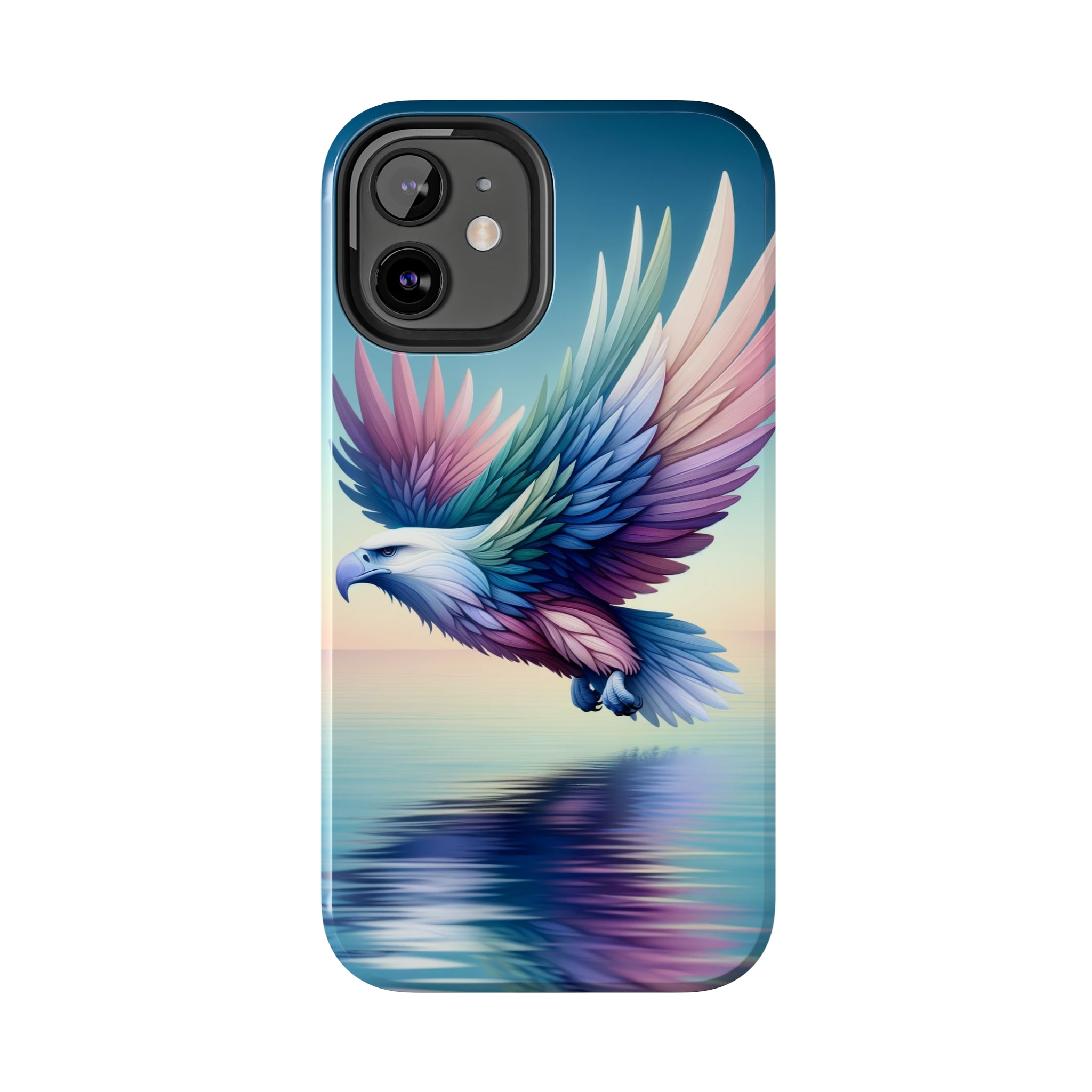 Eagle with colourful feathers - Tough Phone Case