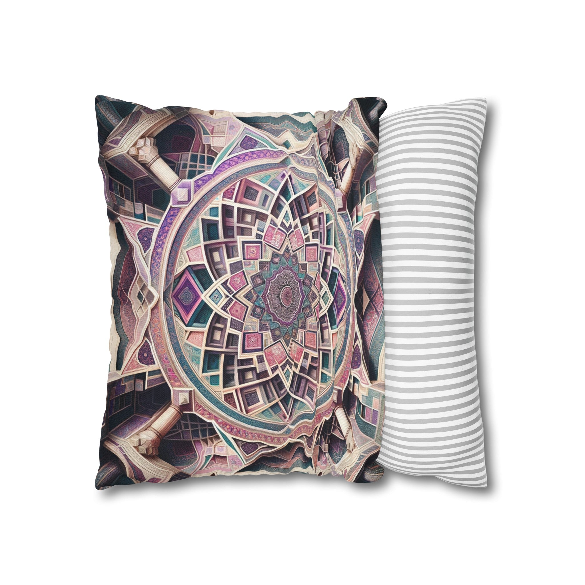 Persian Art 6 - Polyester Square Pillowcase