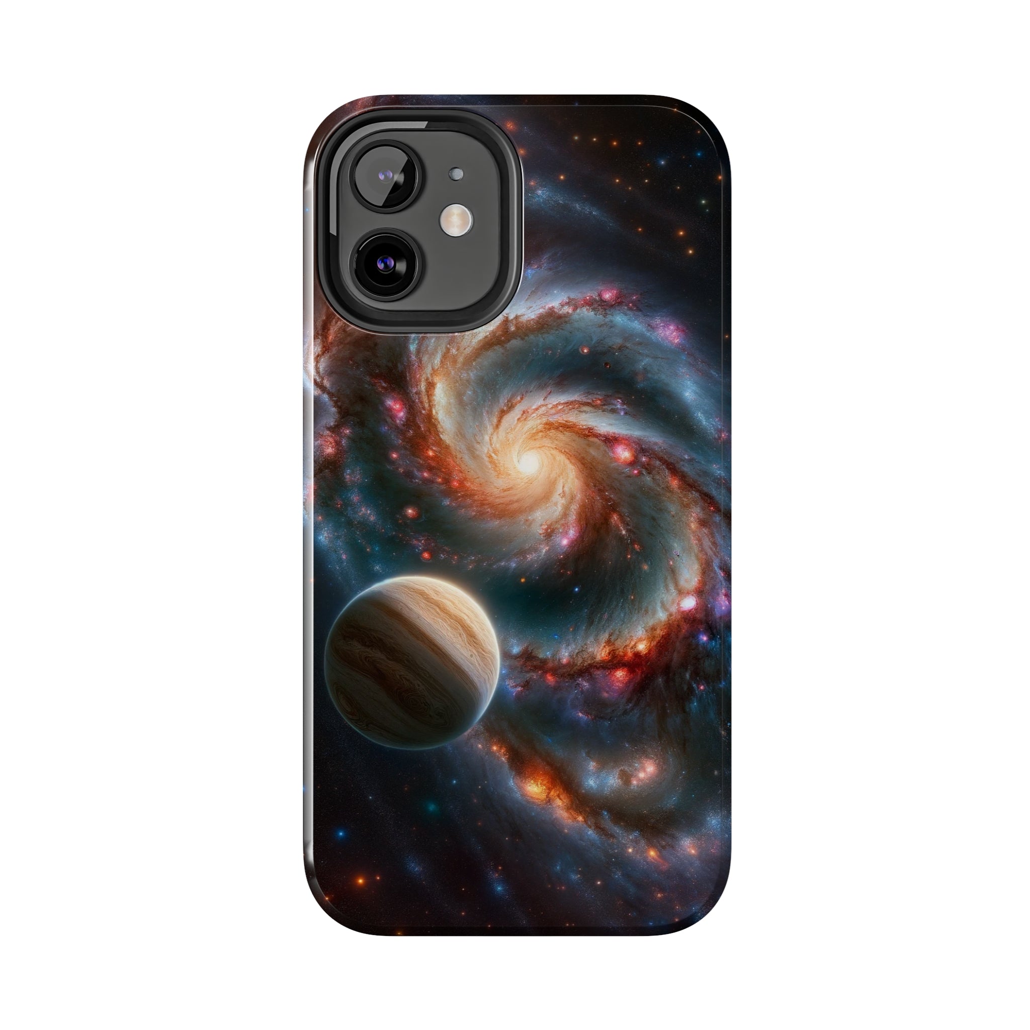 Yellow planet and wormhole - Tough Phone Case