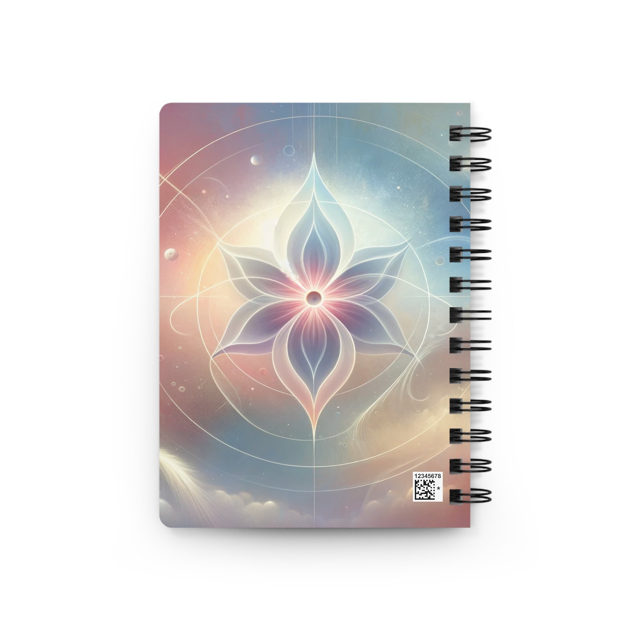 A pastel coloured star 2 - Spiral Notebook