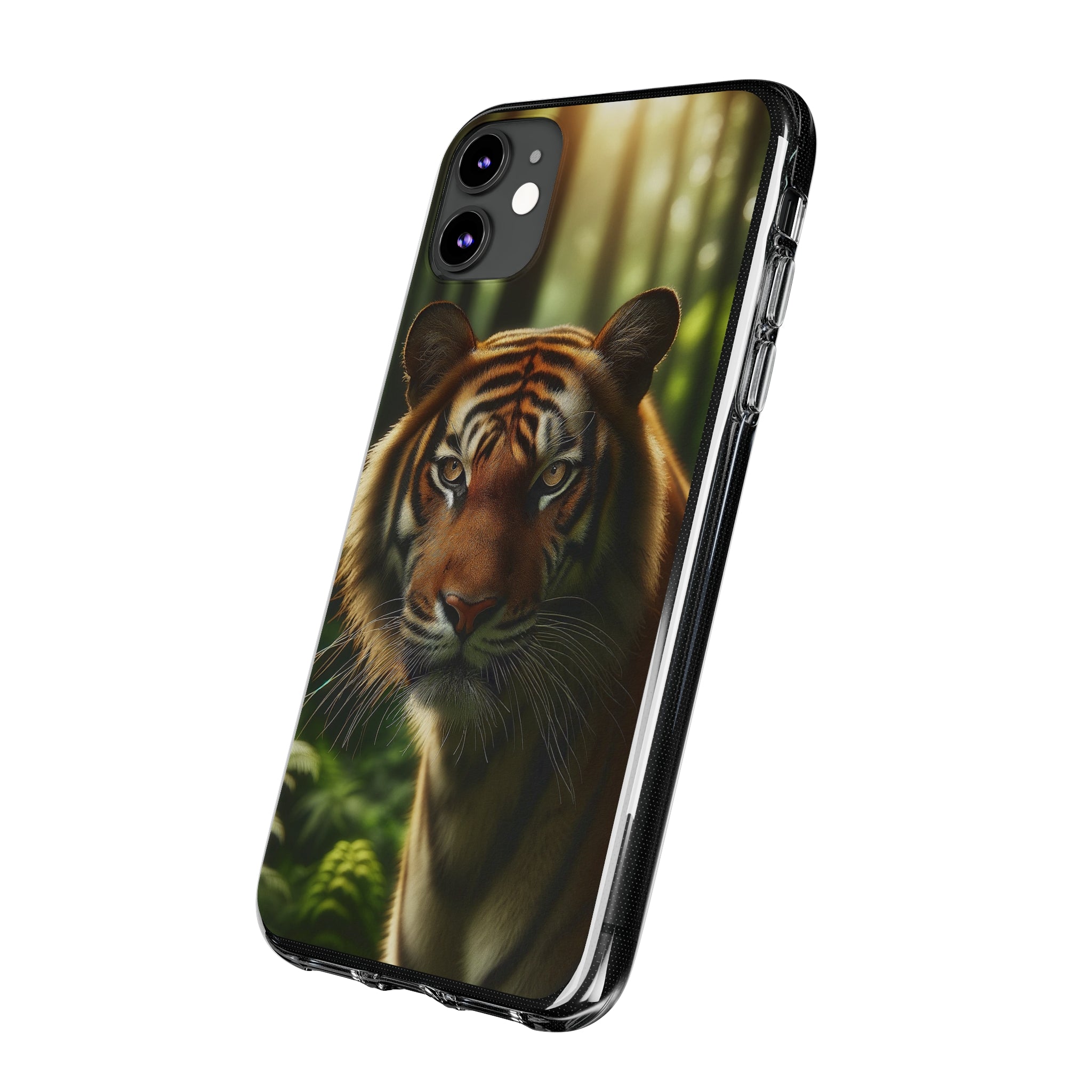 Curious Tiger - Soft Phone Case