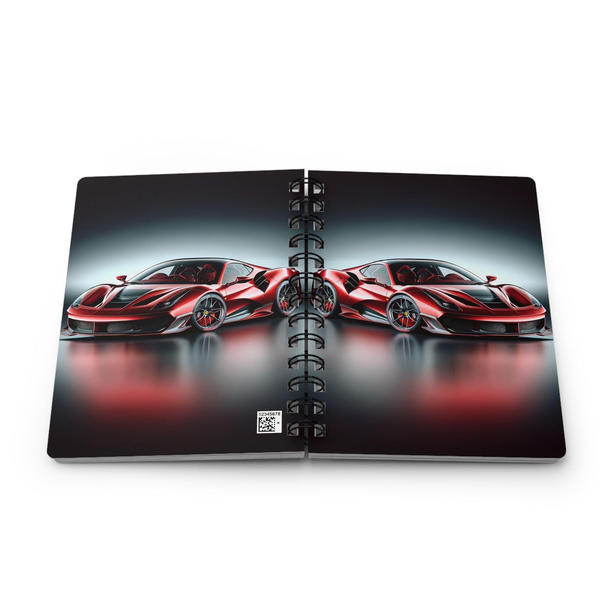 Red car - Spiral Notebook