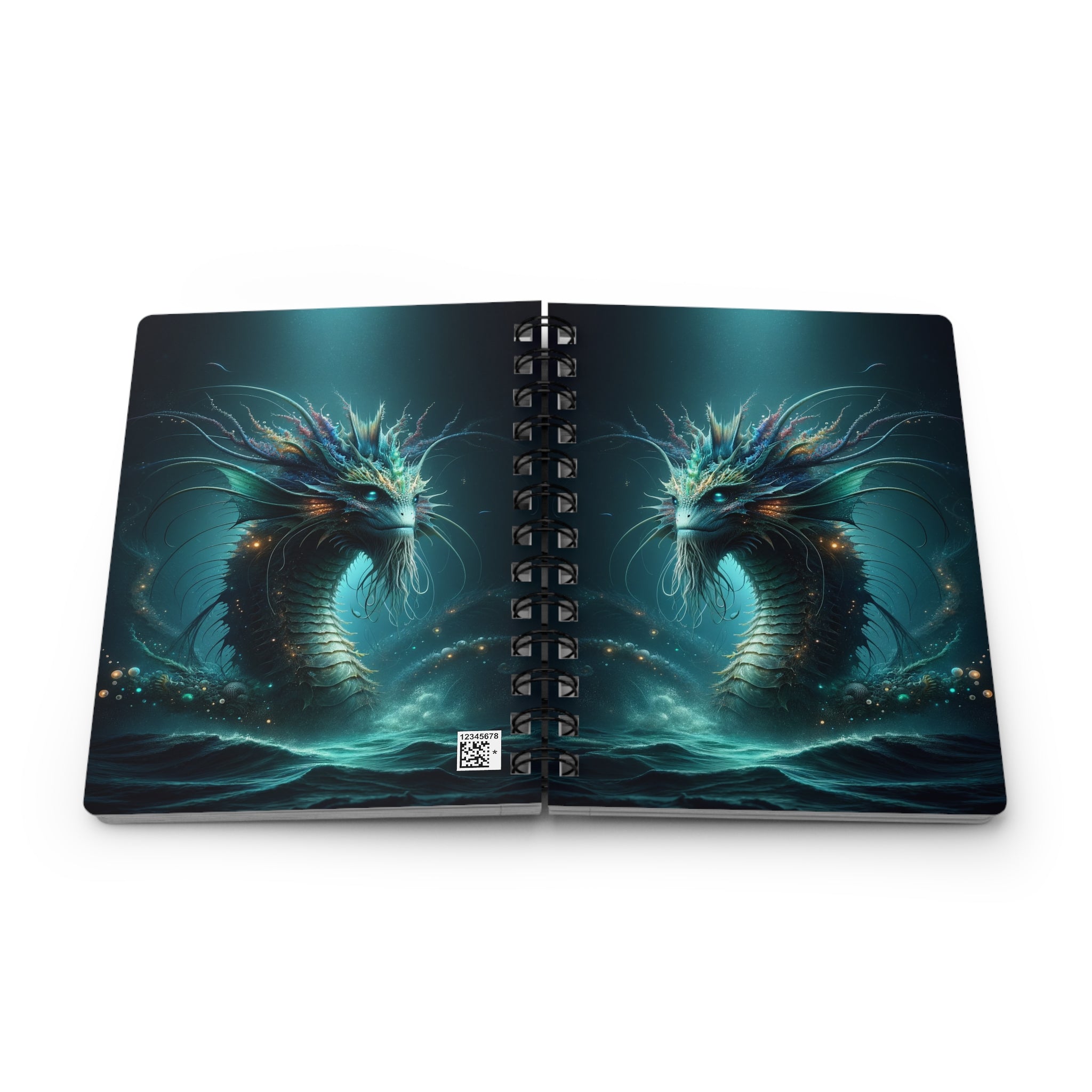 Sea Monster - Spiral Notebook