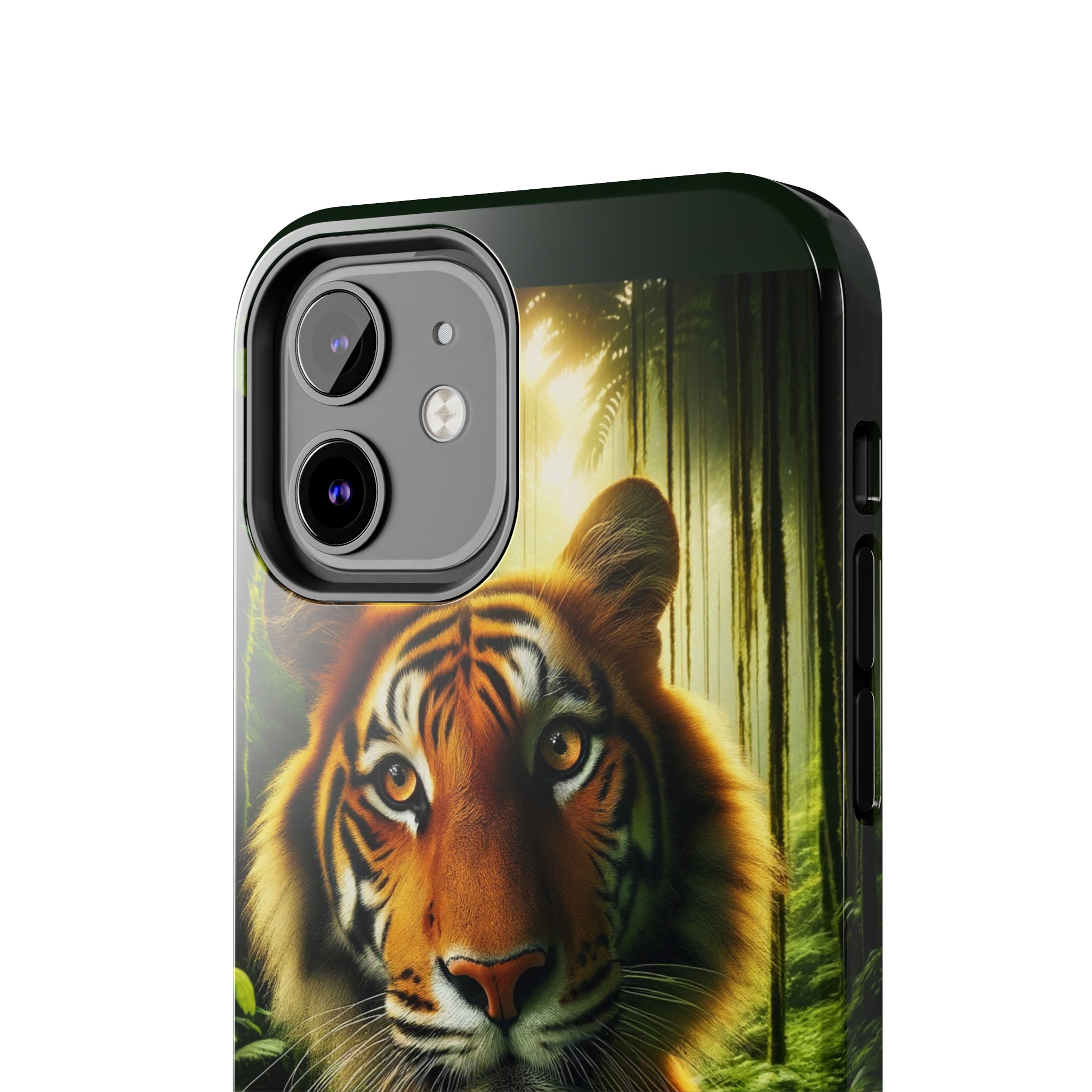 Curious Tiger - Tough Phone Case