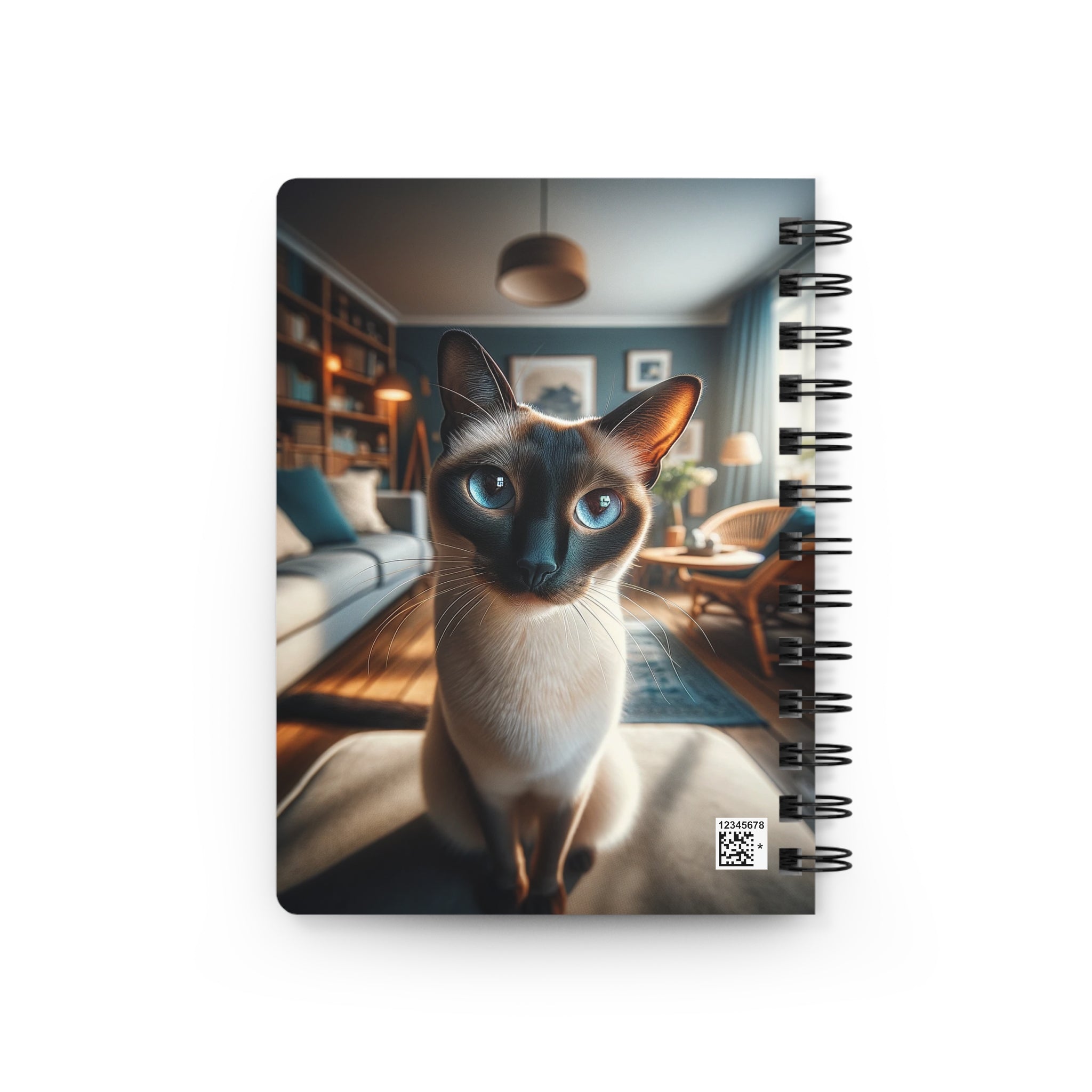 Siamese cat - Spiral Notebook