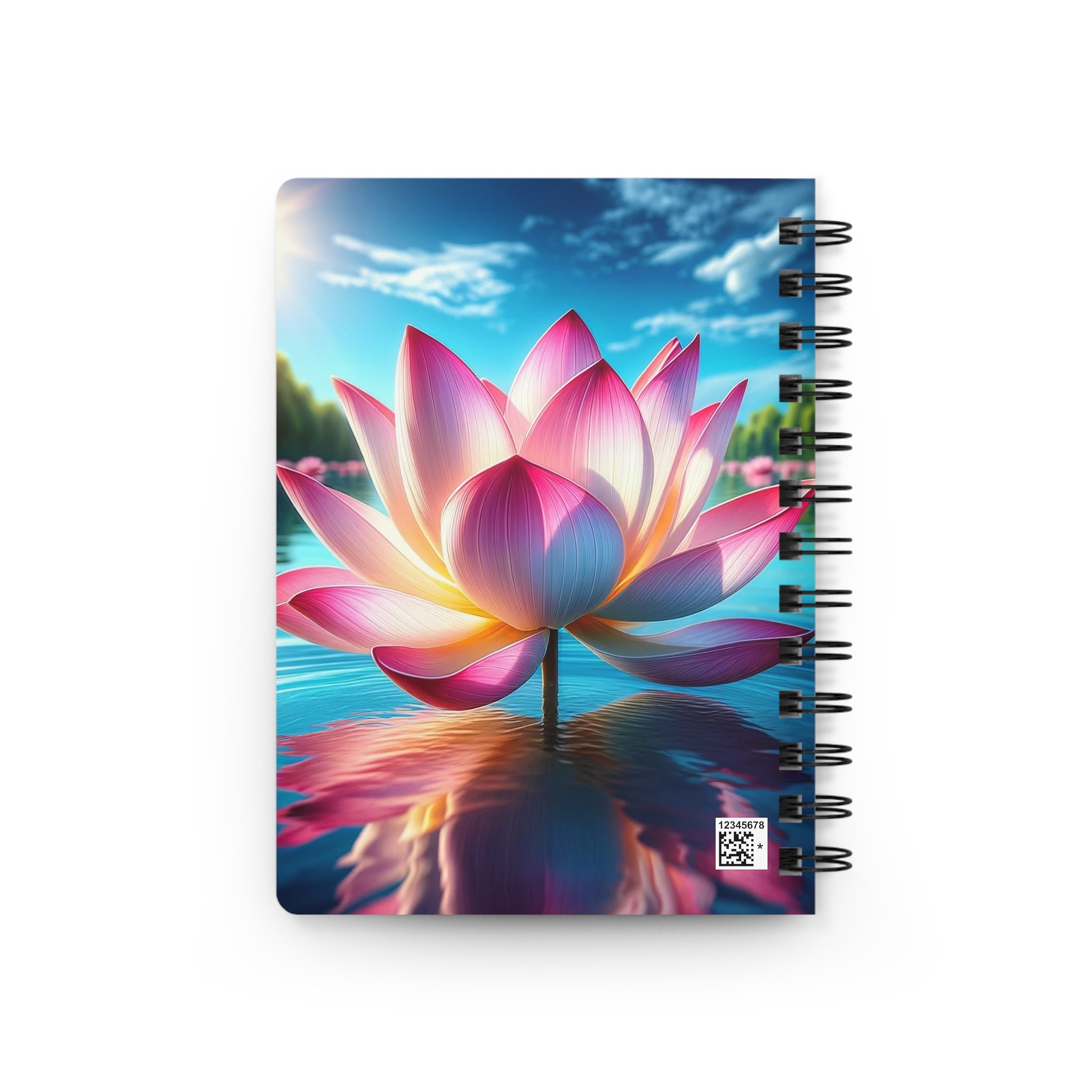 Lotus flower - Spiral Notebook