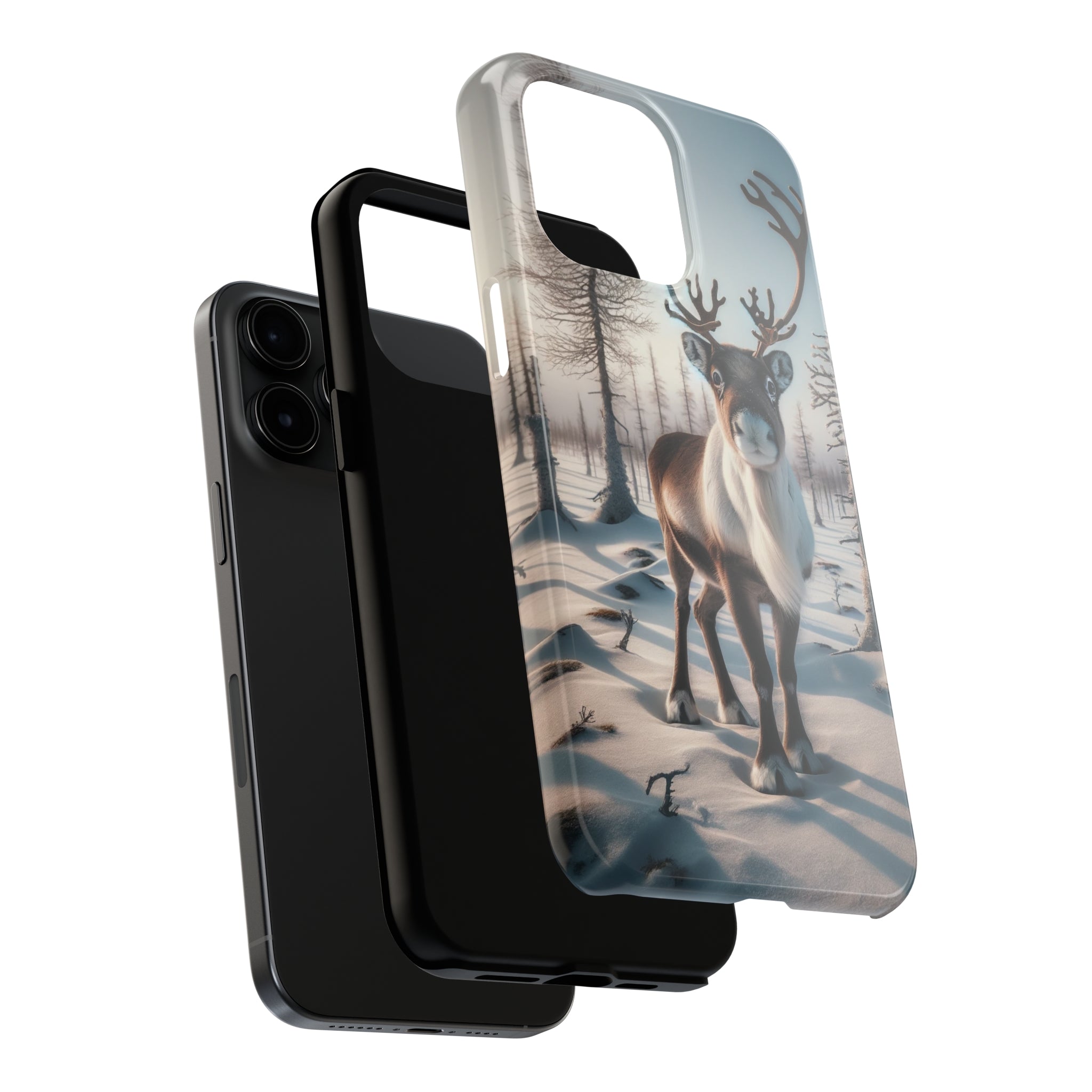 Curious reindeer - Tough Phone Case