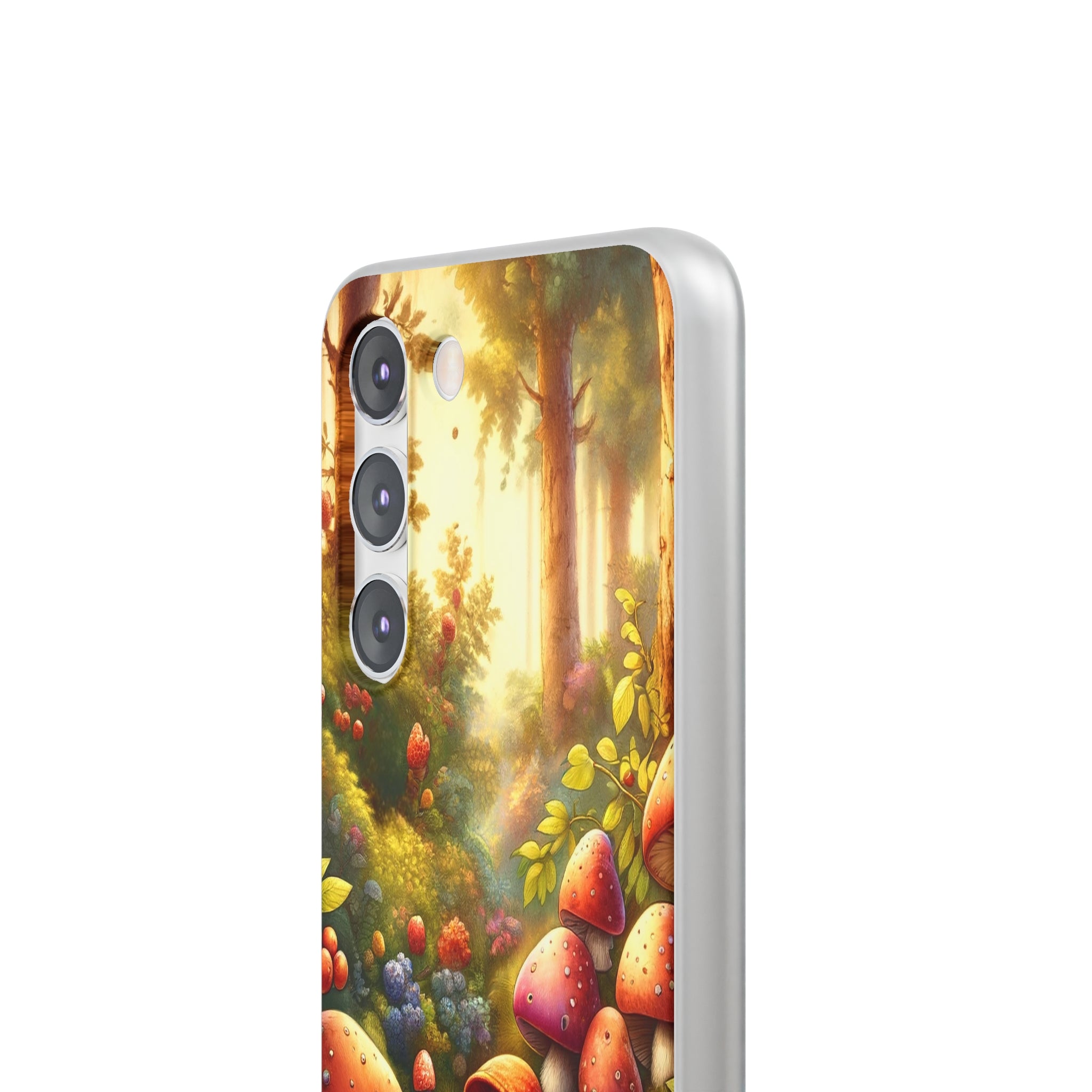 Gnome and mushrooms - Flexi Case (Samsung only)