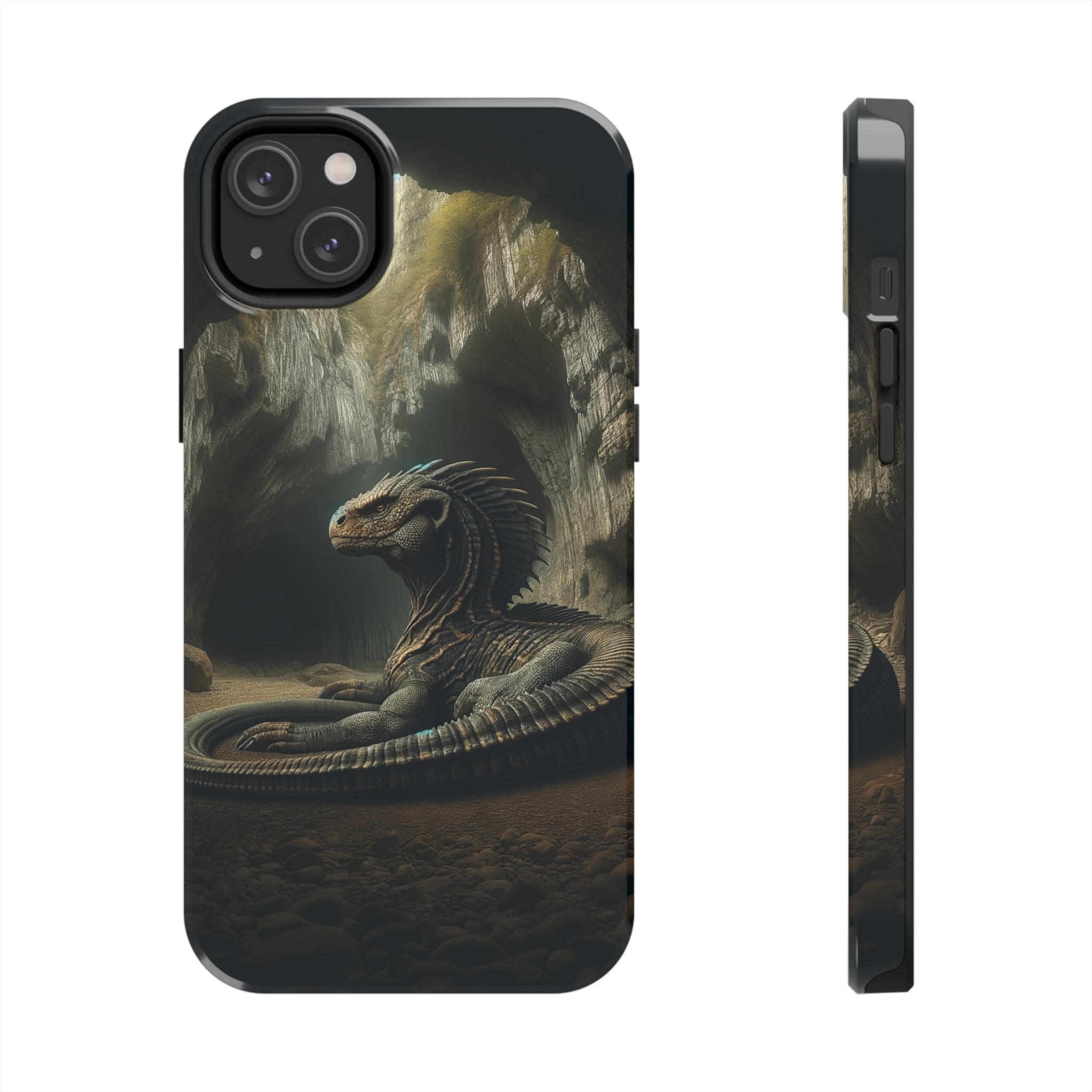 Basilisk in a cave - Tough Phone Case