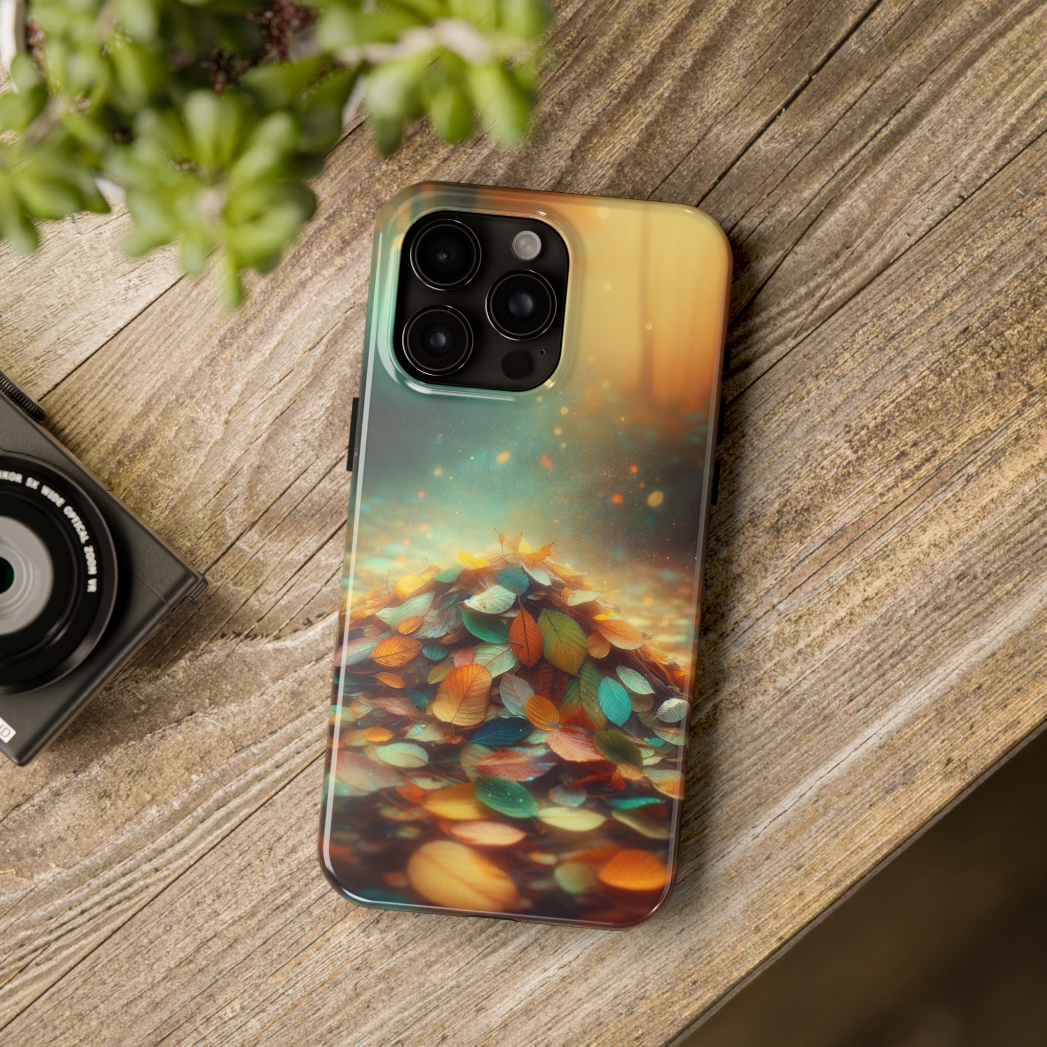 Pile of leaves - Tough Phone Case