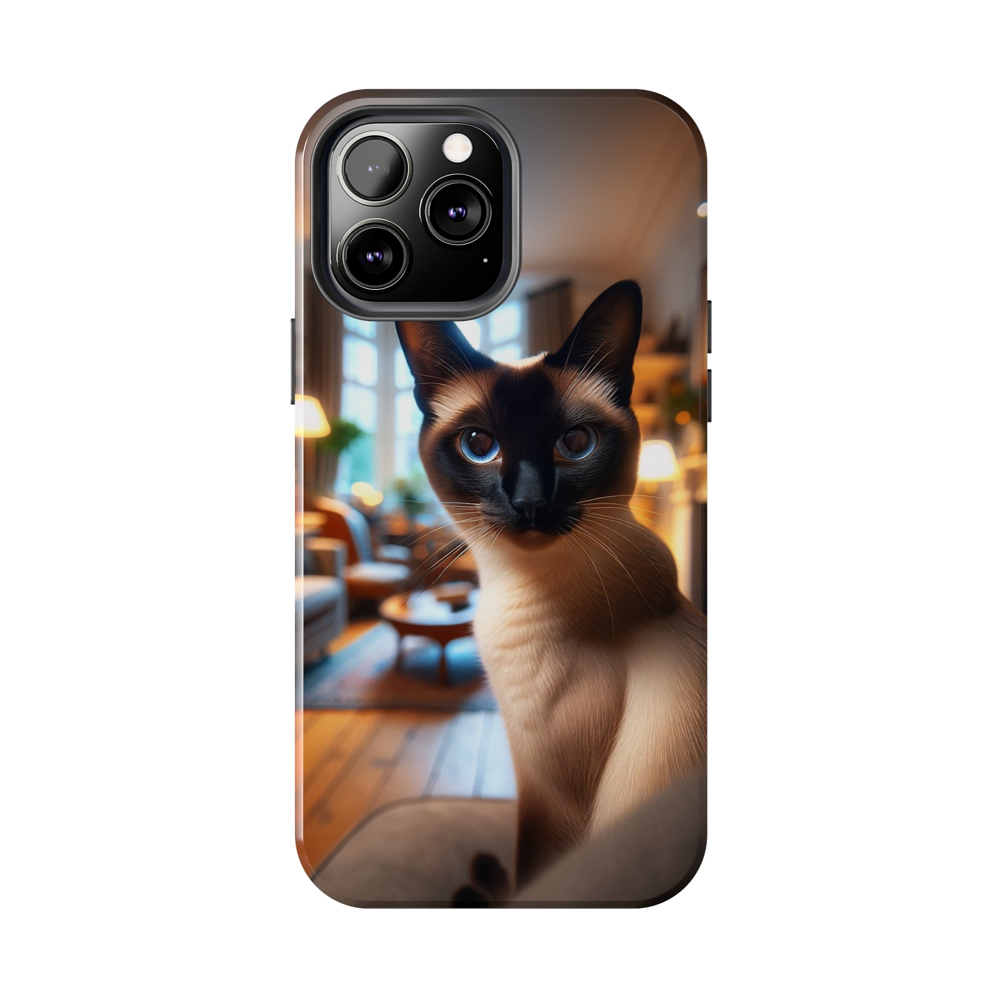 Curious cat - Tough Phone Case