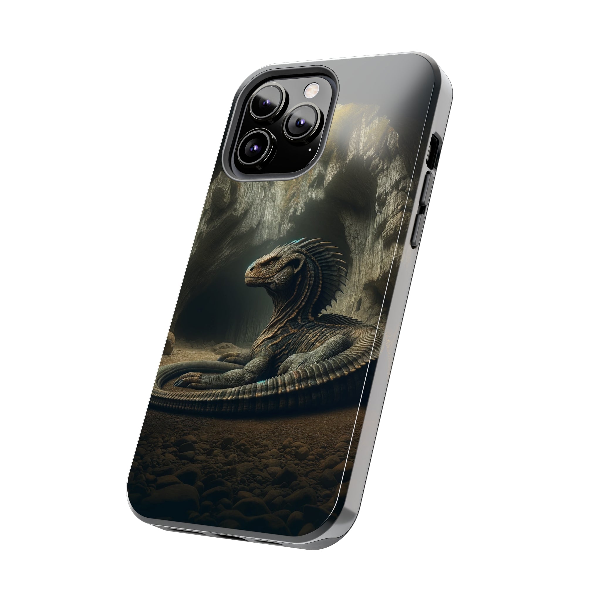 Basilisk in a cave - Tough Phone Case